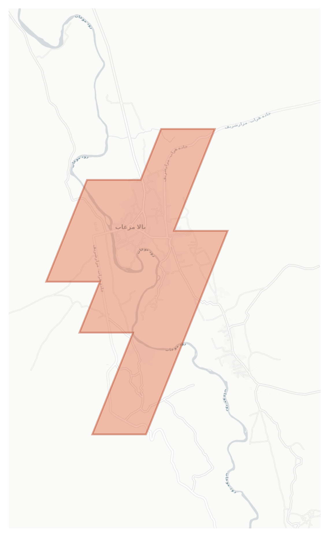 Bala Murghab geographic map