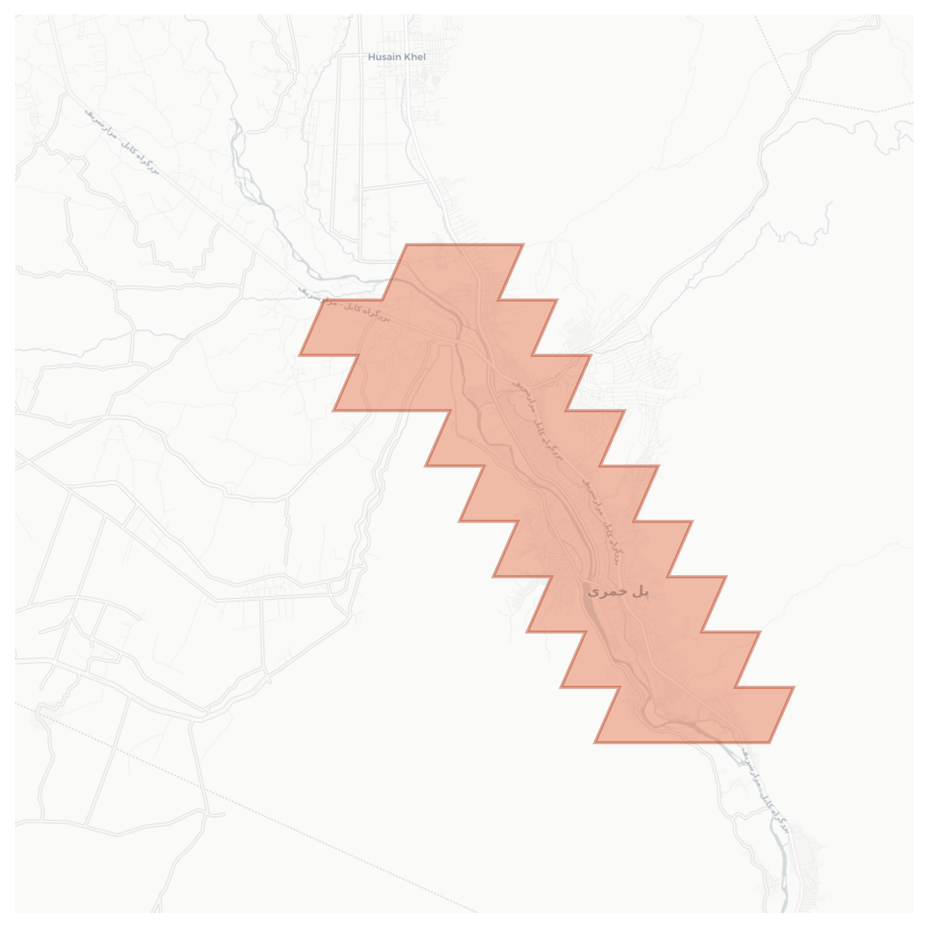 Puli Khumri geographic map
