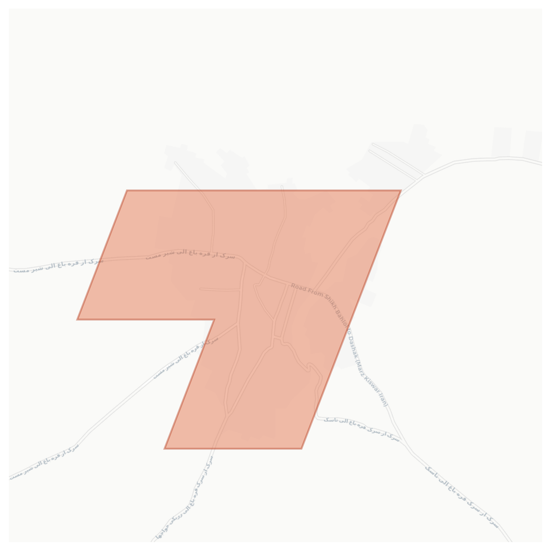 Qarabāg geographic map