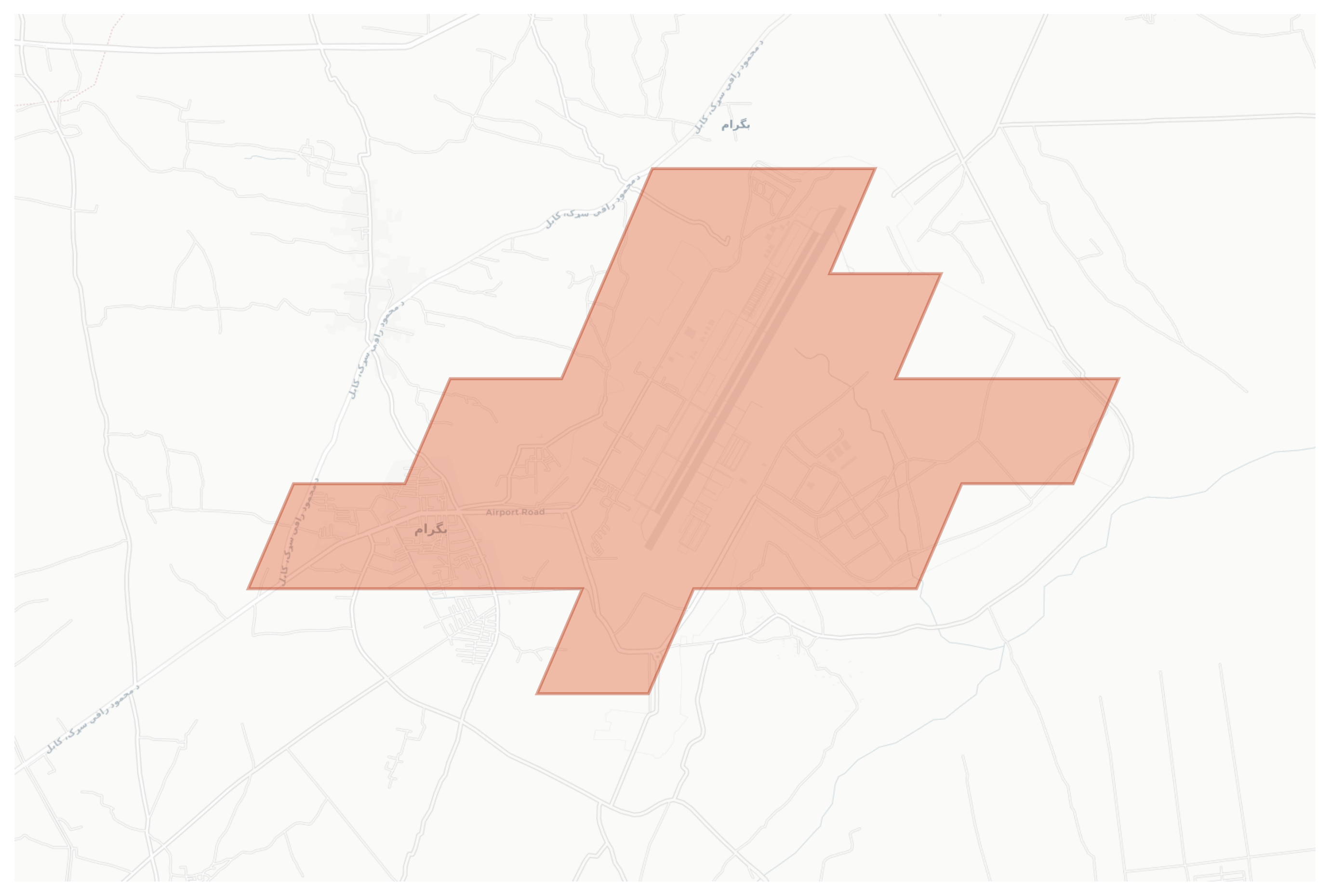 Bagram geographic map