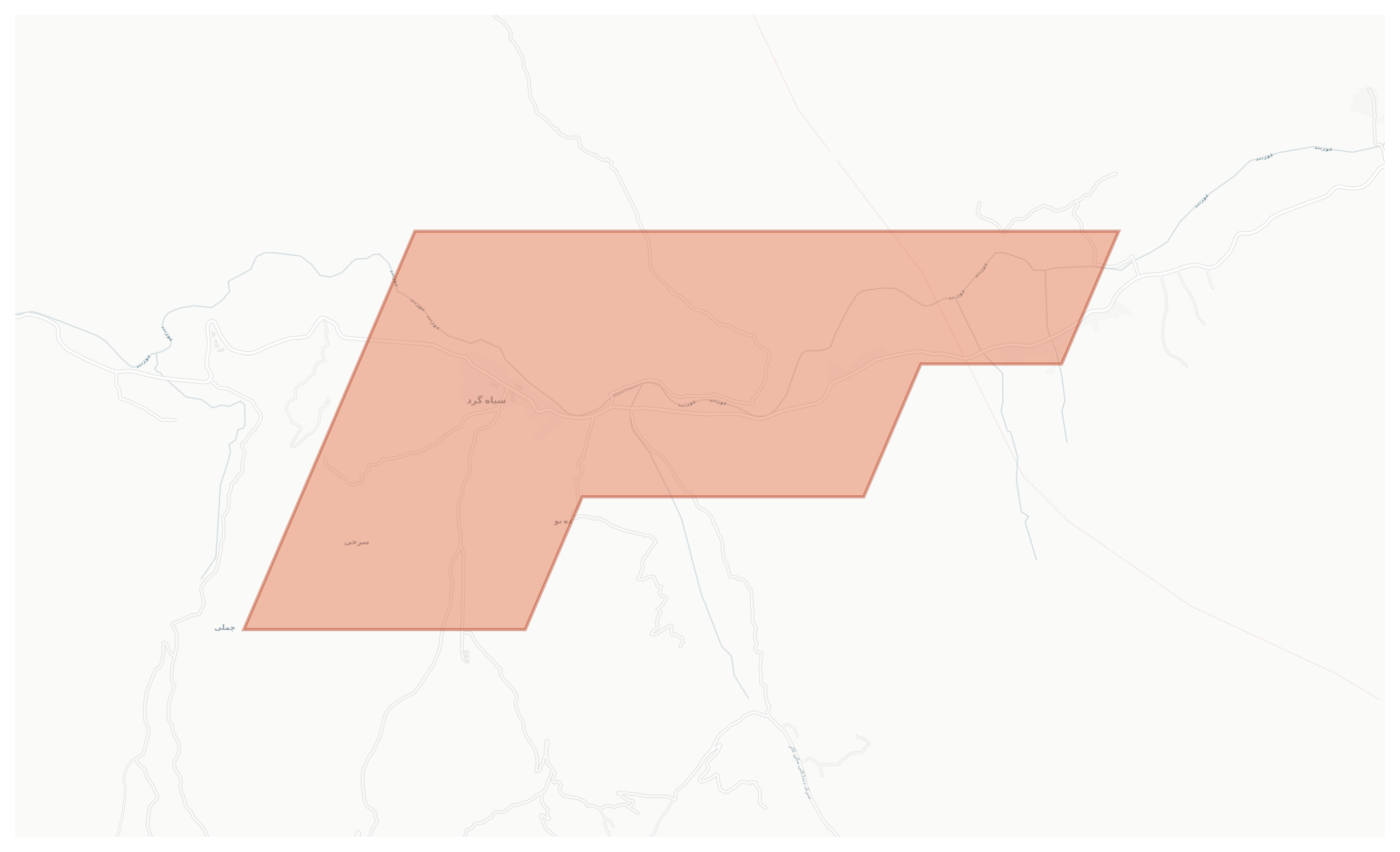 Siyahgird geographic map