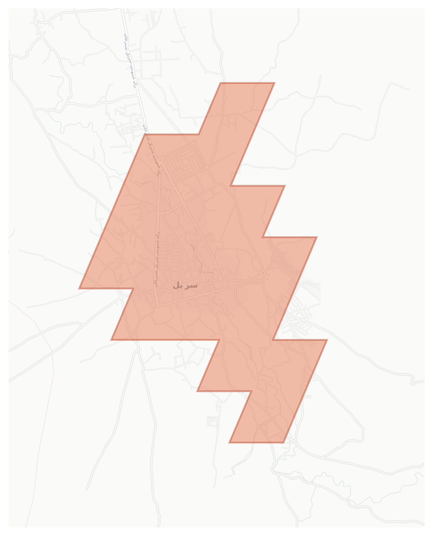 Sar-e Pol geographic map