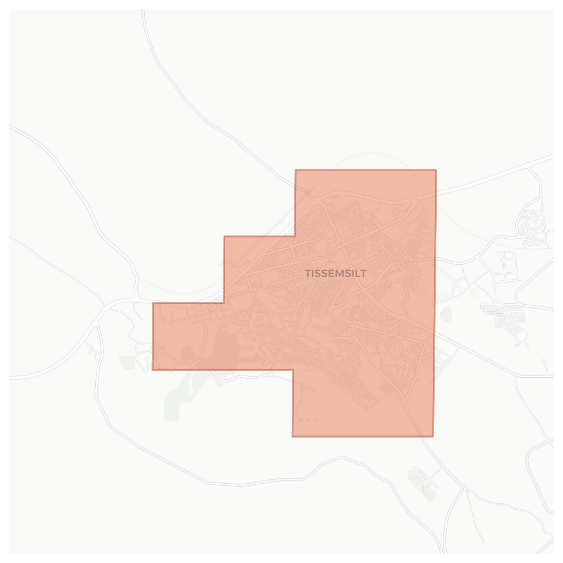 Tissemsilt geographic map