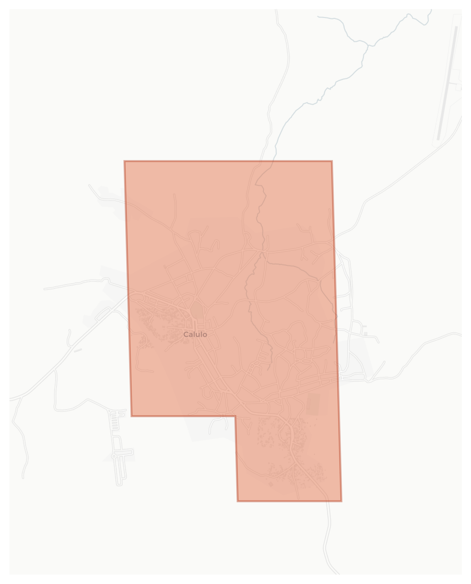 Calulo geographic map