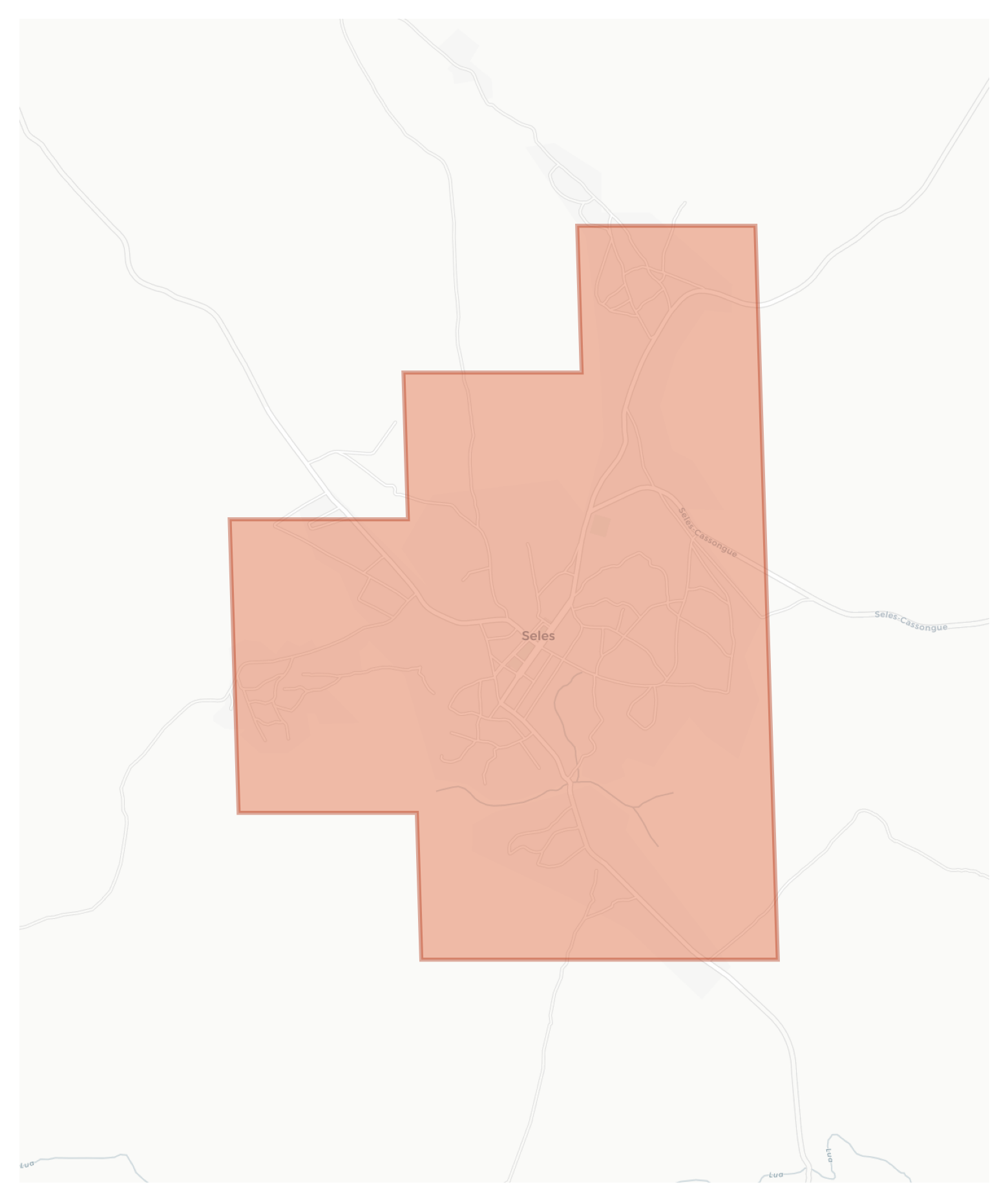 Seles geographic map