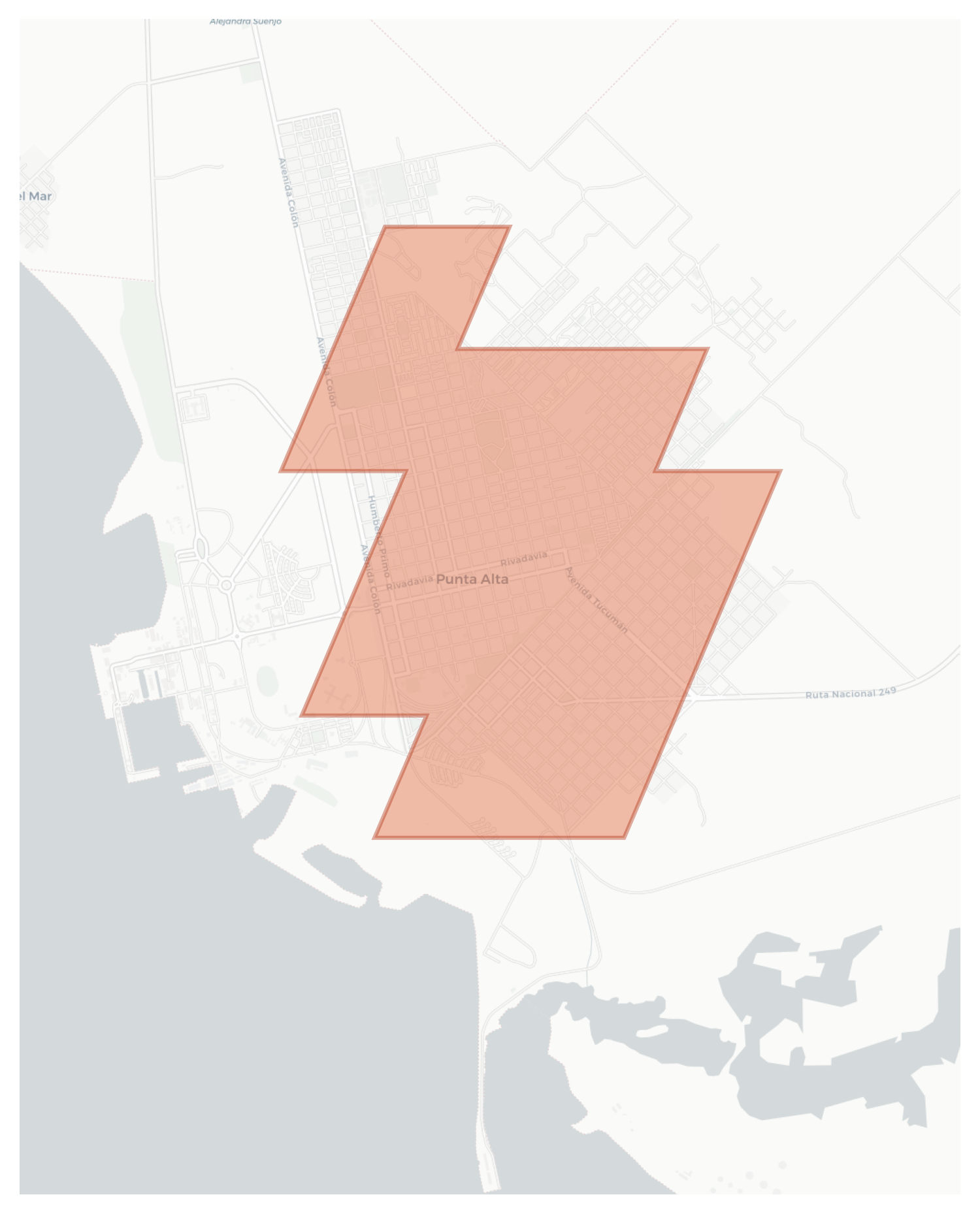 Punta Alta geographic map