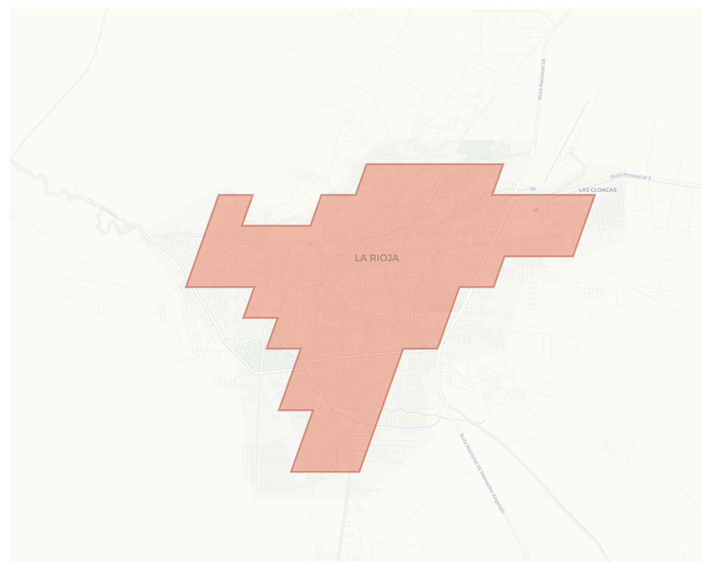 La Rioja geographic map