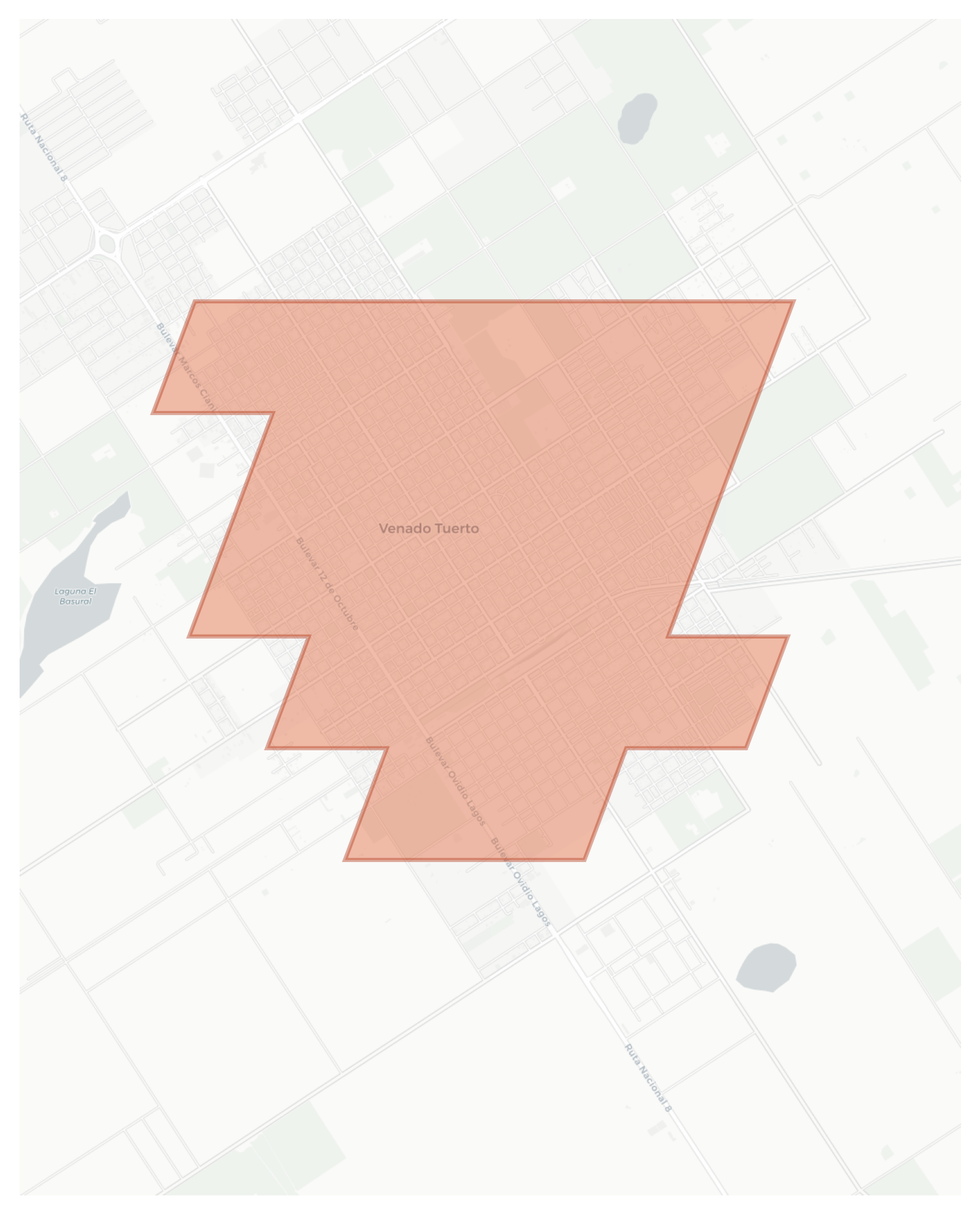 Venado Tuerto geographic map