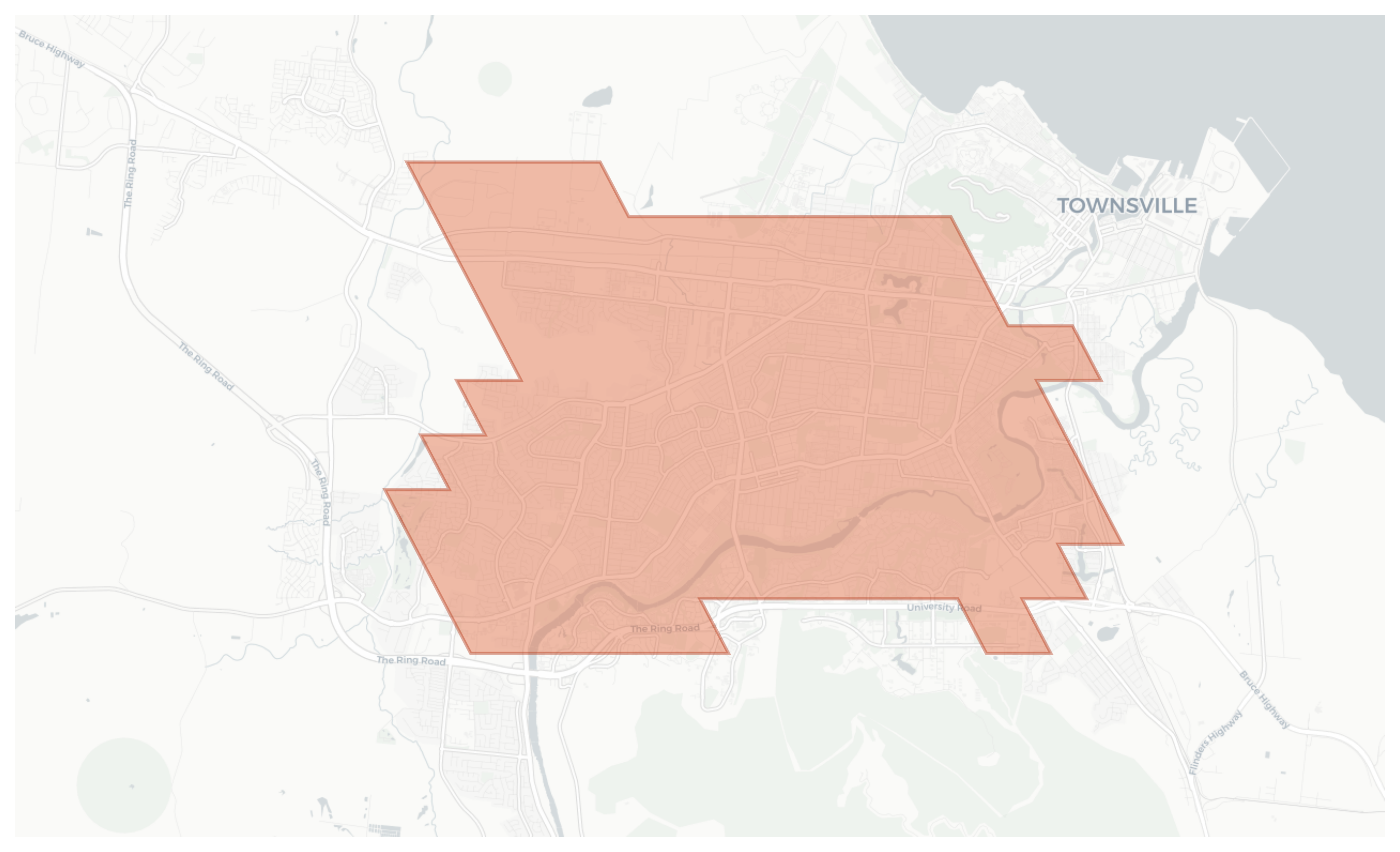 Thuringowa Central geographic map