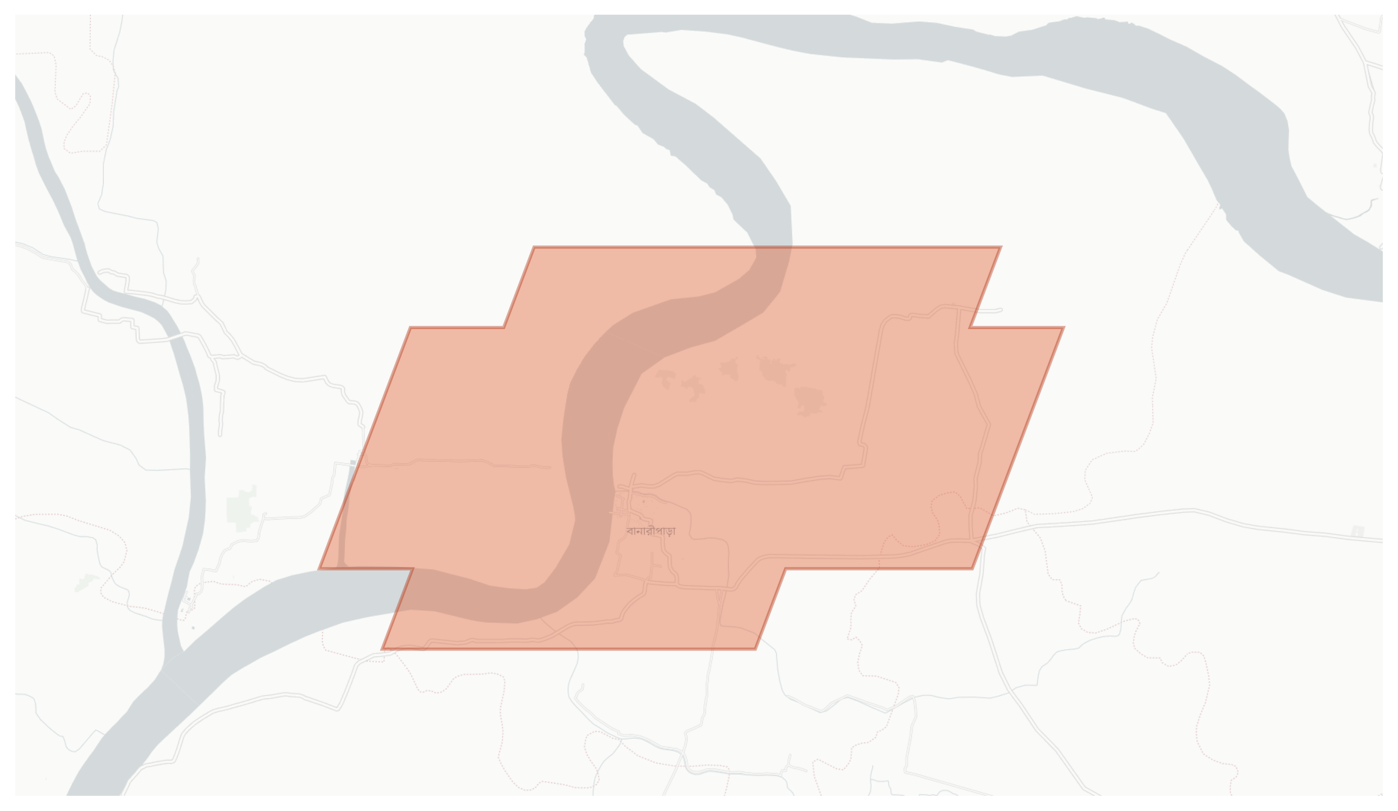 Banaripara geographic map