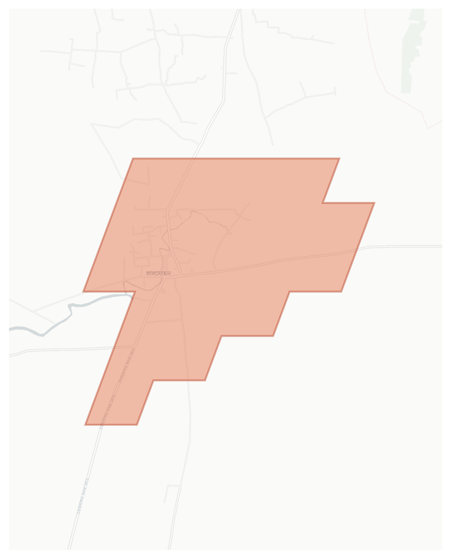 Lalmohan geographic map
