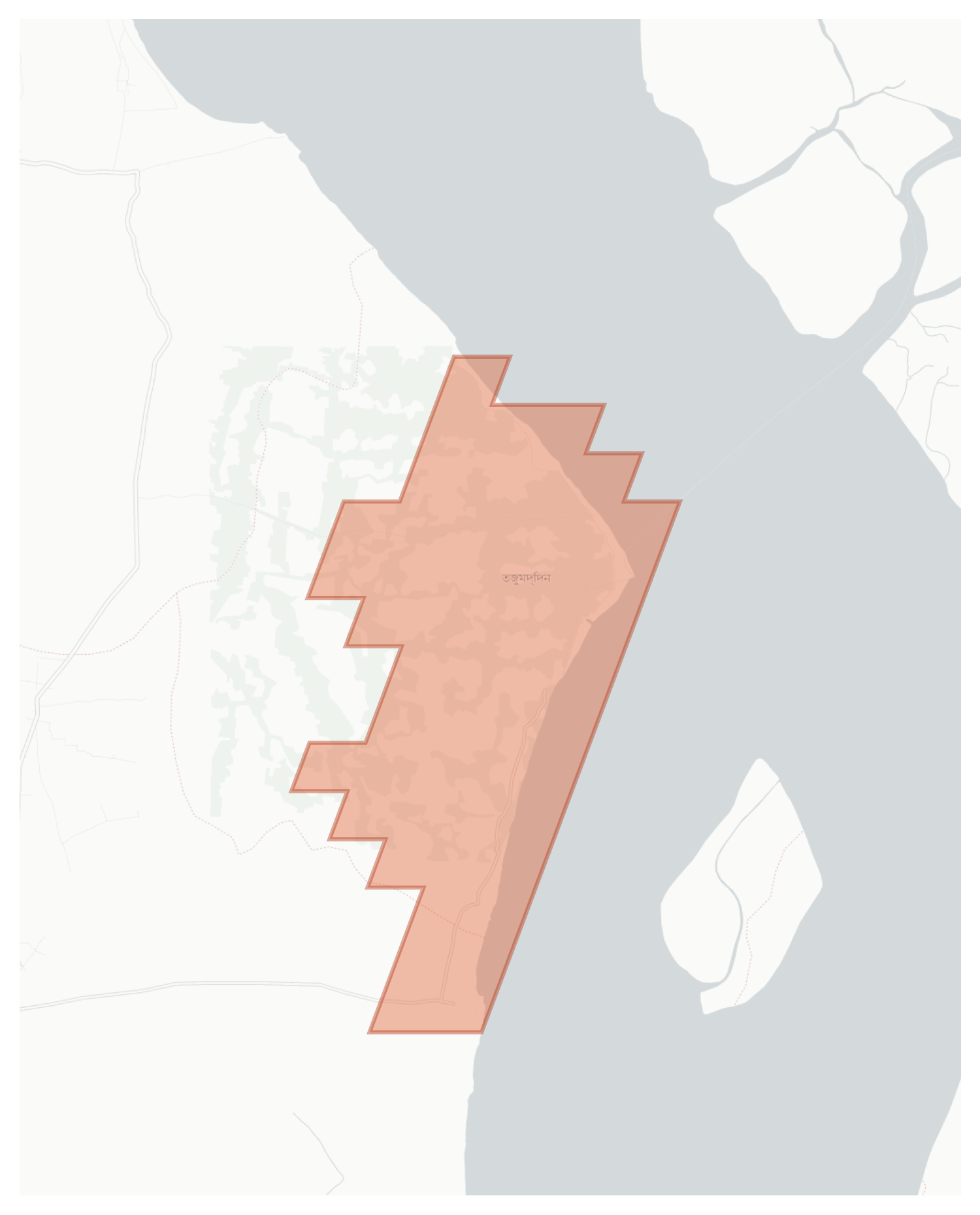 Tazumoddin geographic map