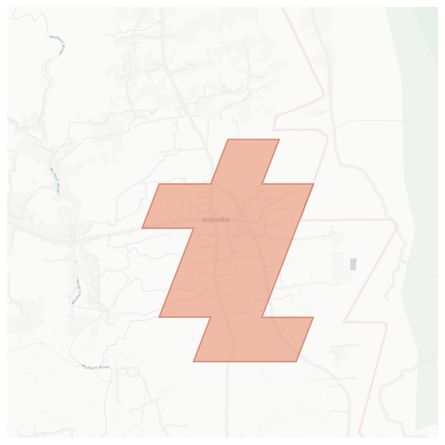 Chagalnaiya geographic map