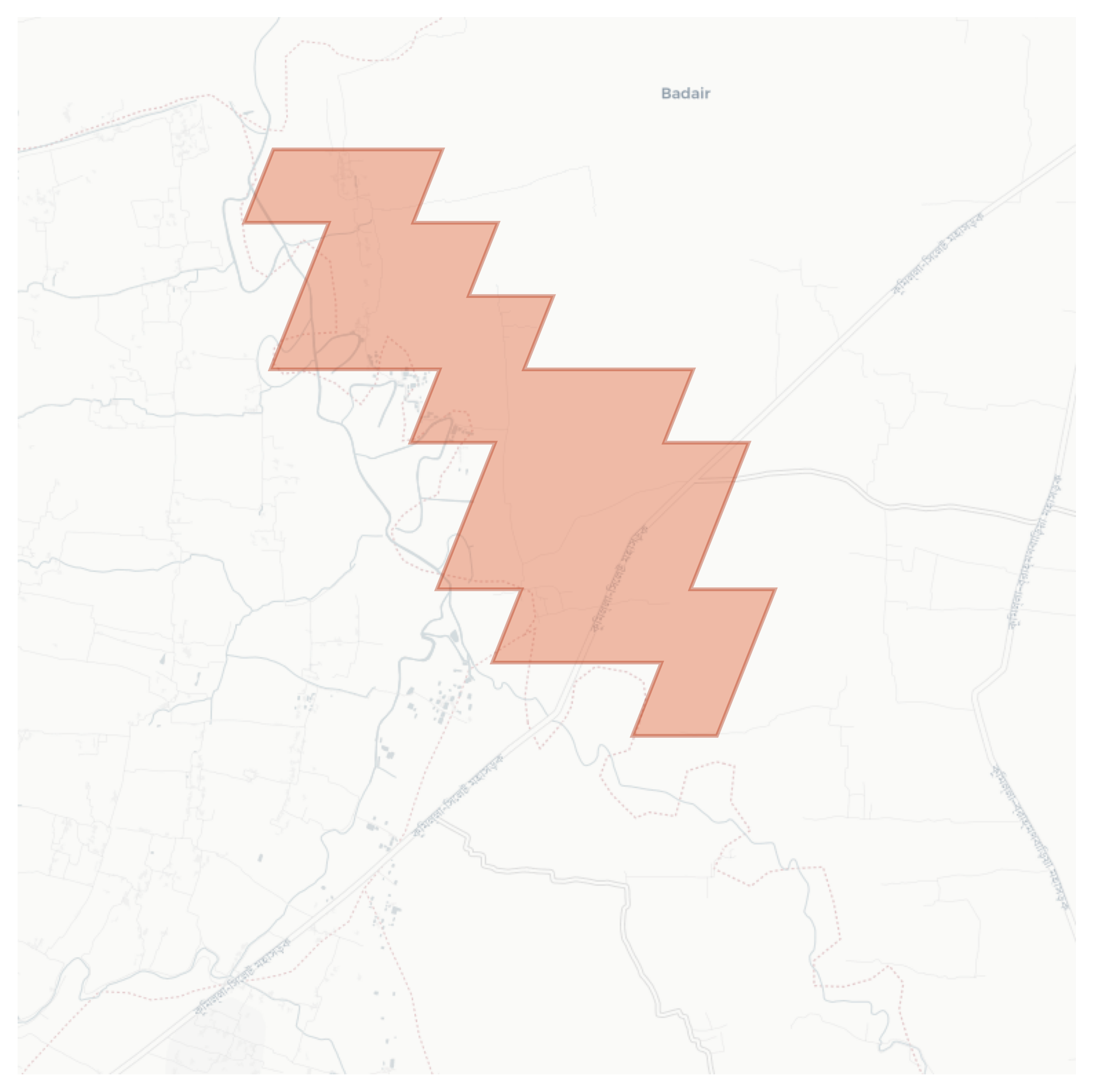 Mehari geographic map