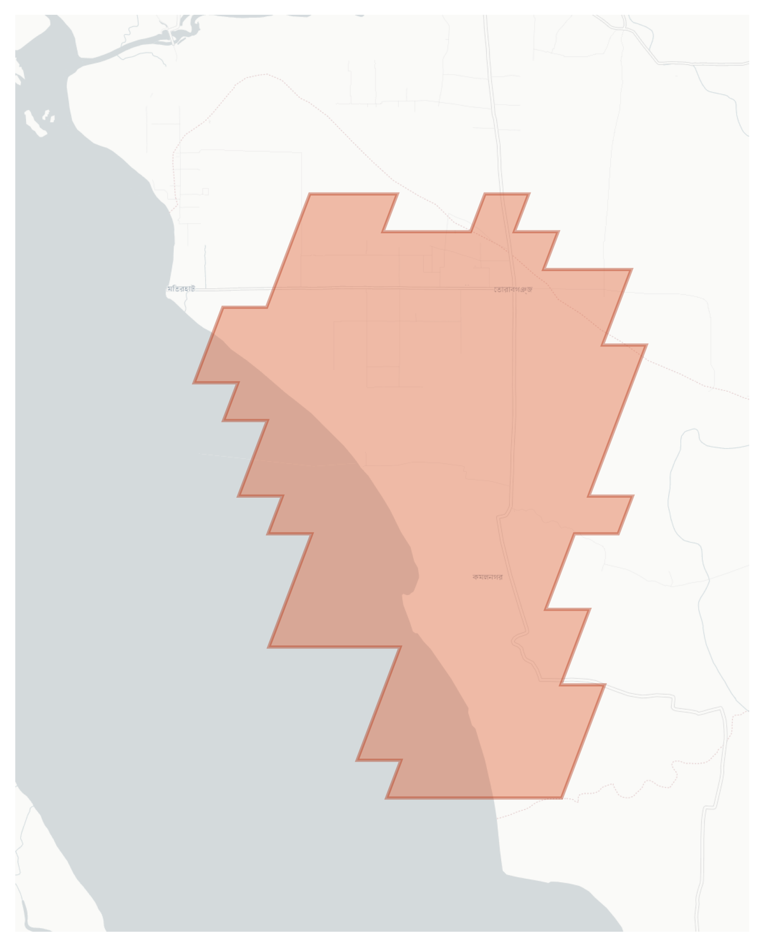 Munshir Hat geographic map
