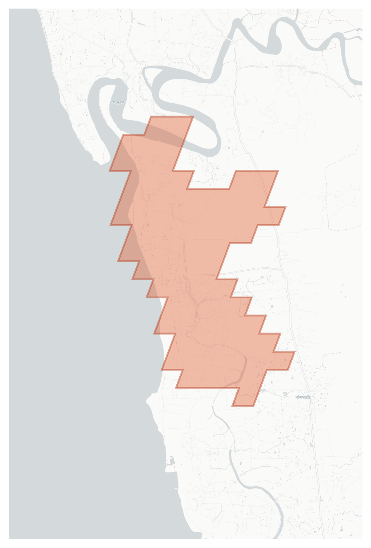 Saral geographic map