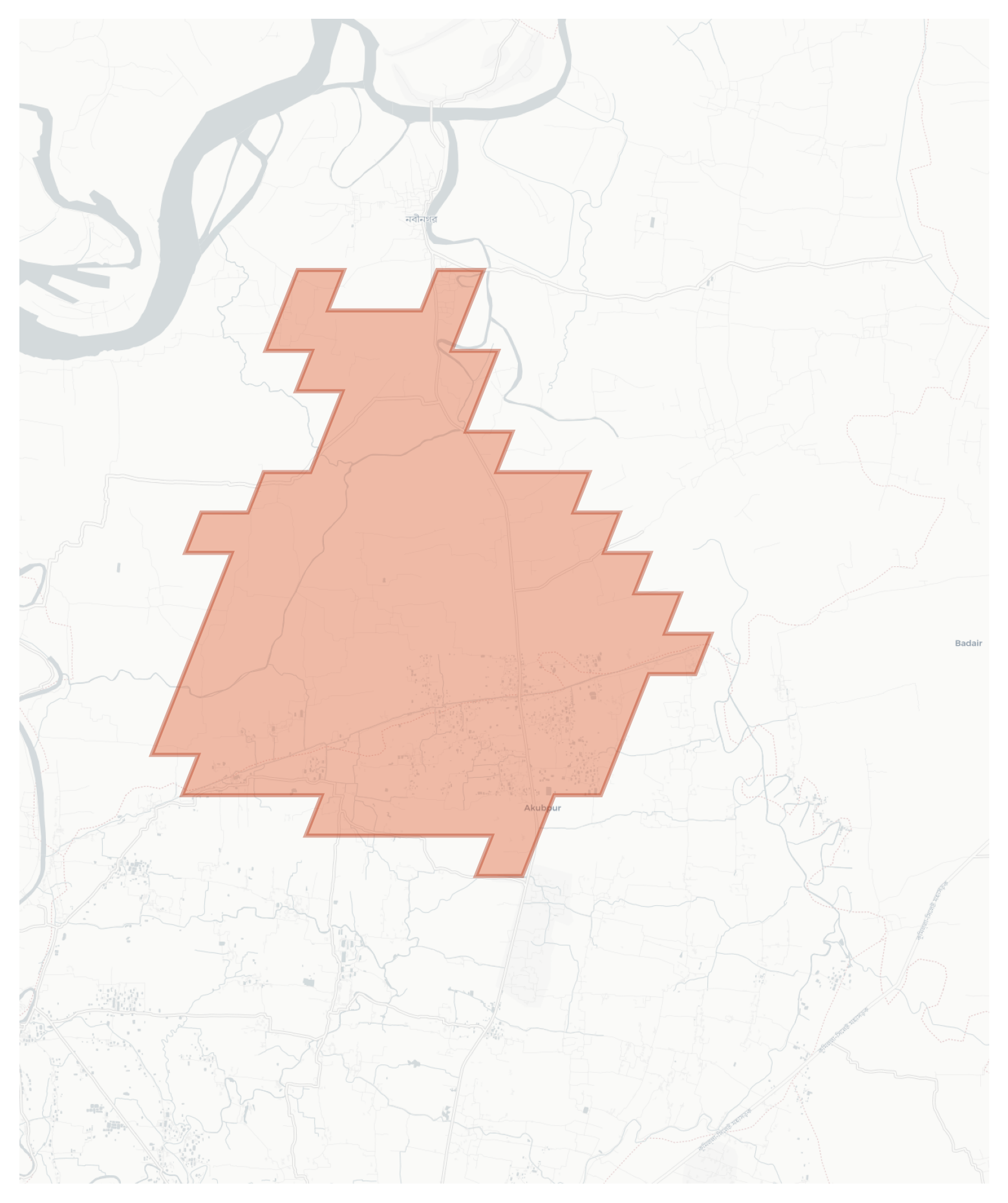Satmura geographic map
