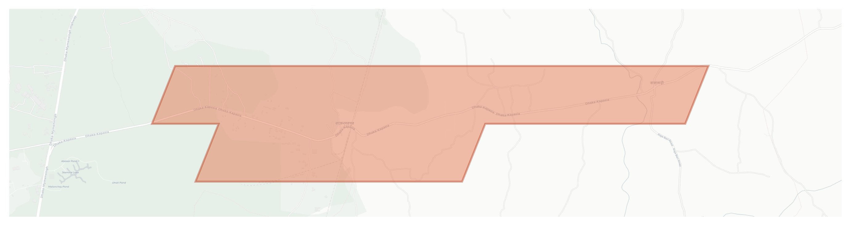 Rajendrapur geographic map