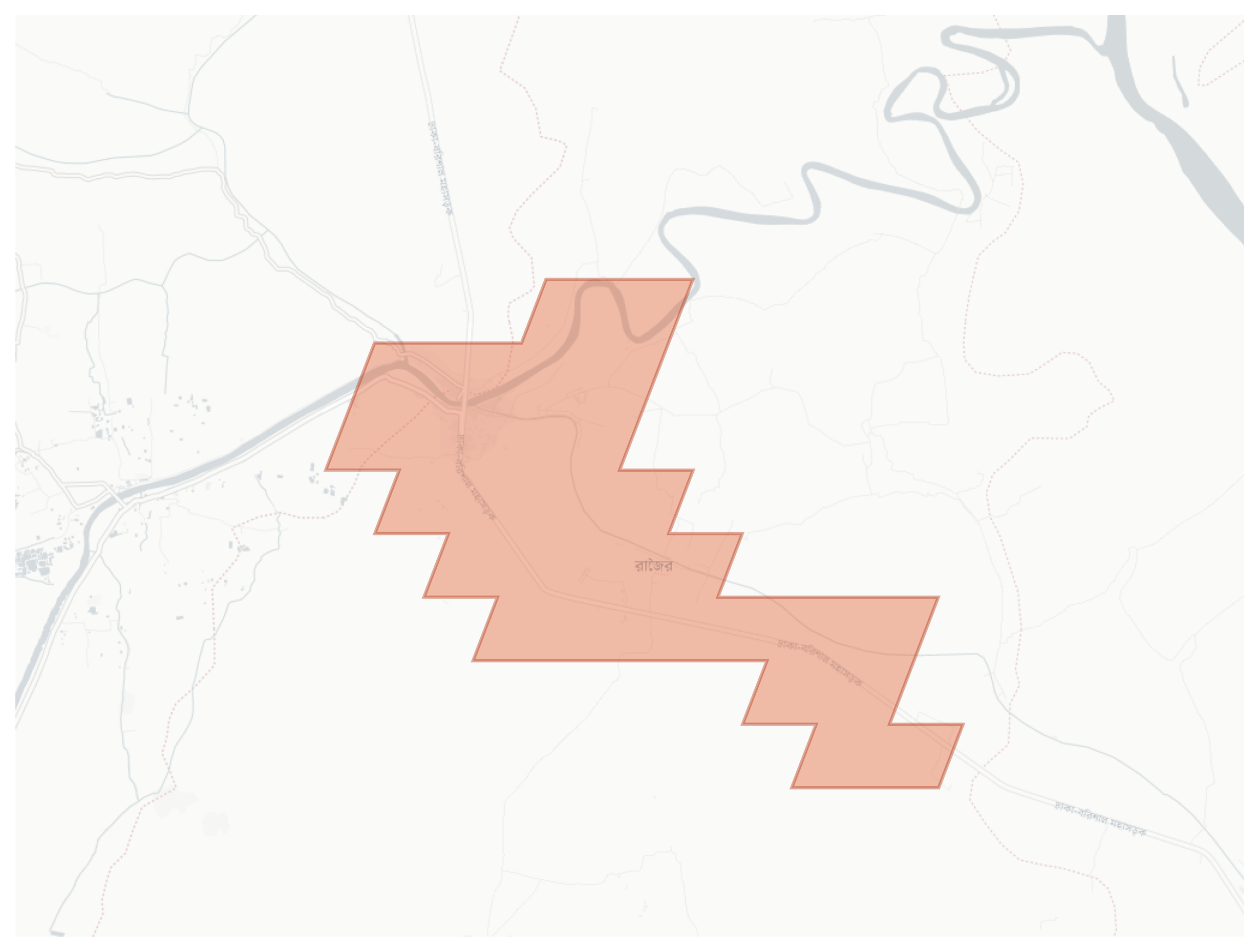 Rajoir geographic map
