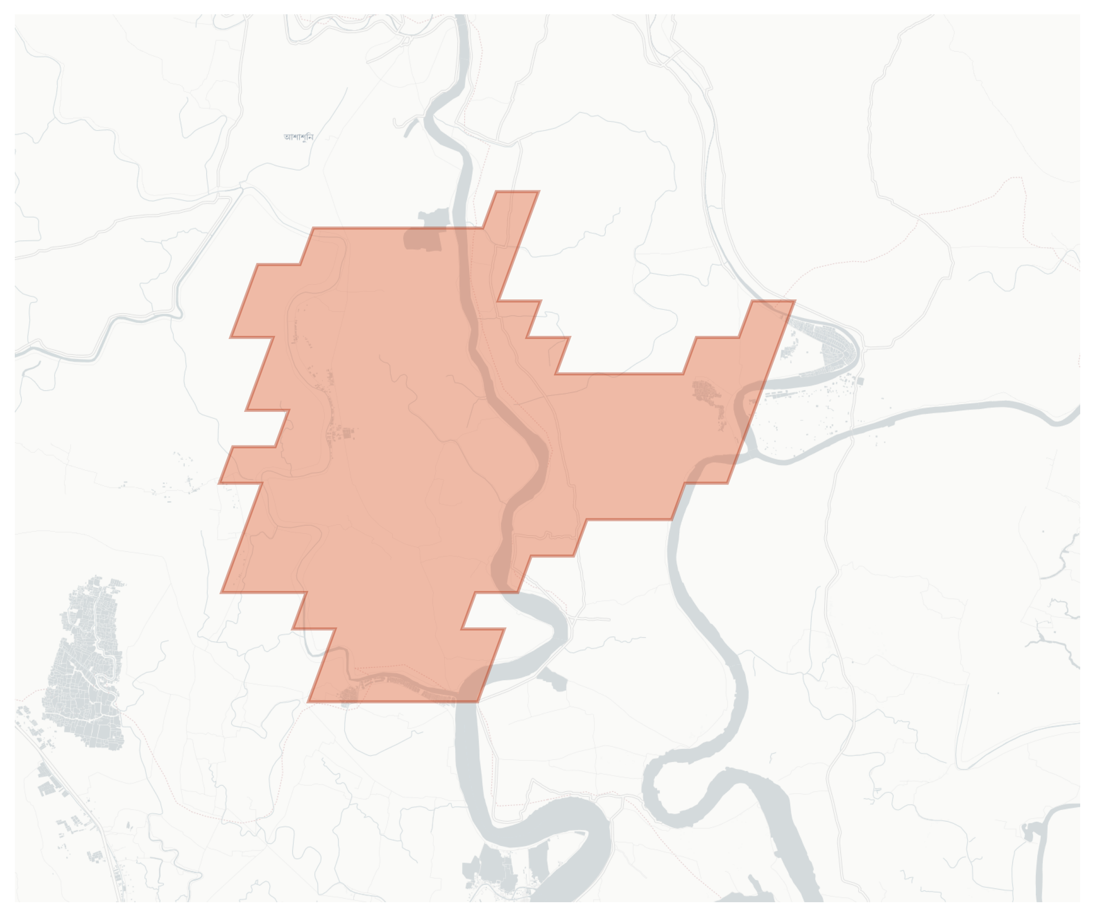 Gazipur geographic map
