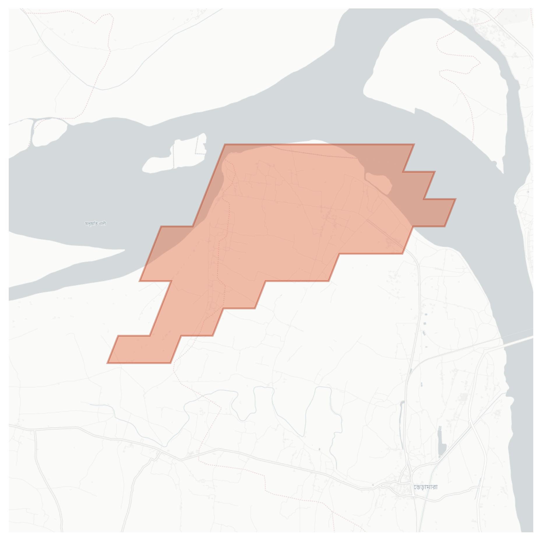 Kuchiamora geographic map