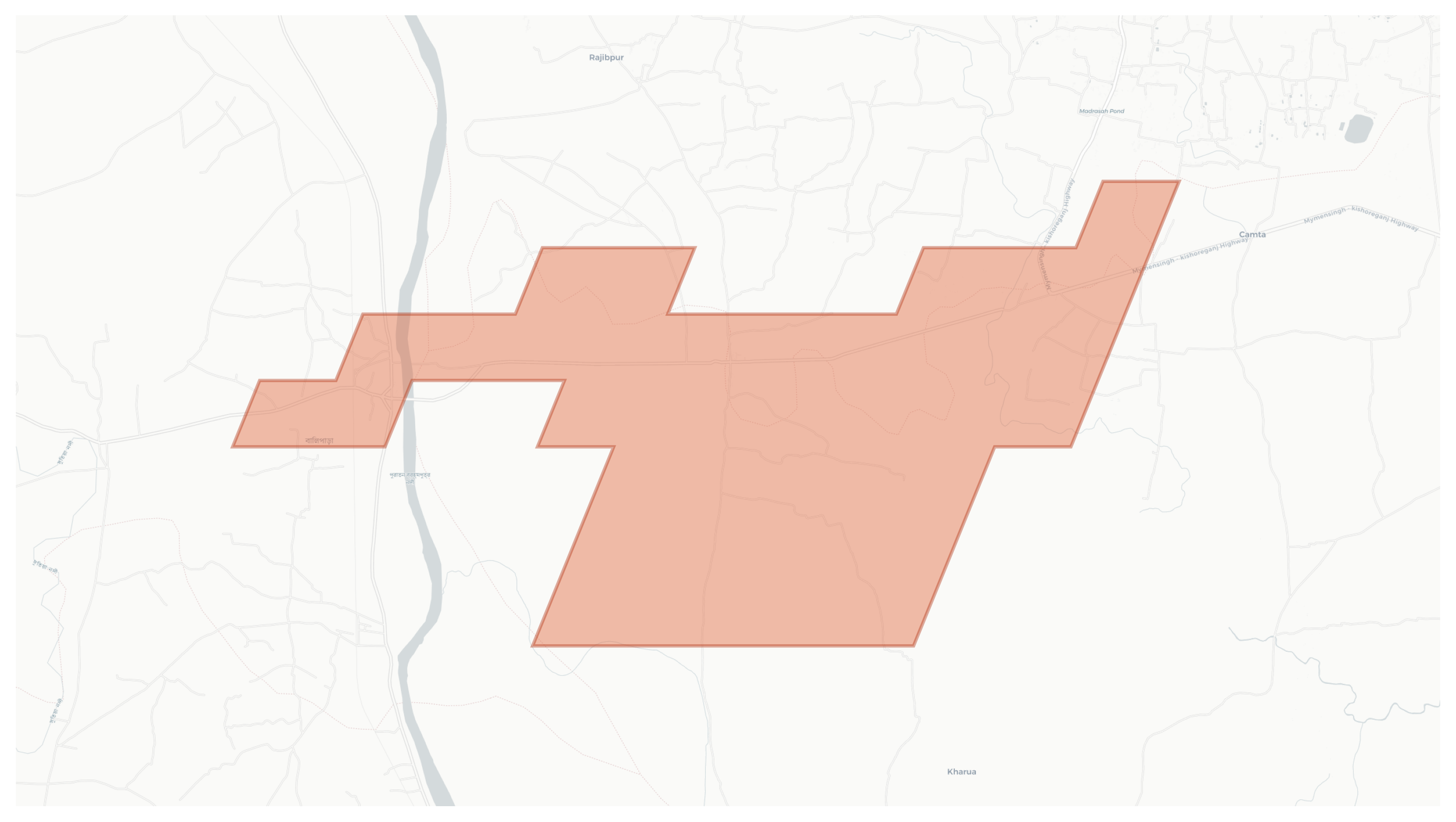 Balipara geographic map
