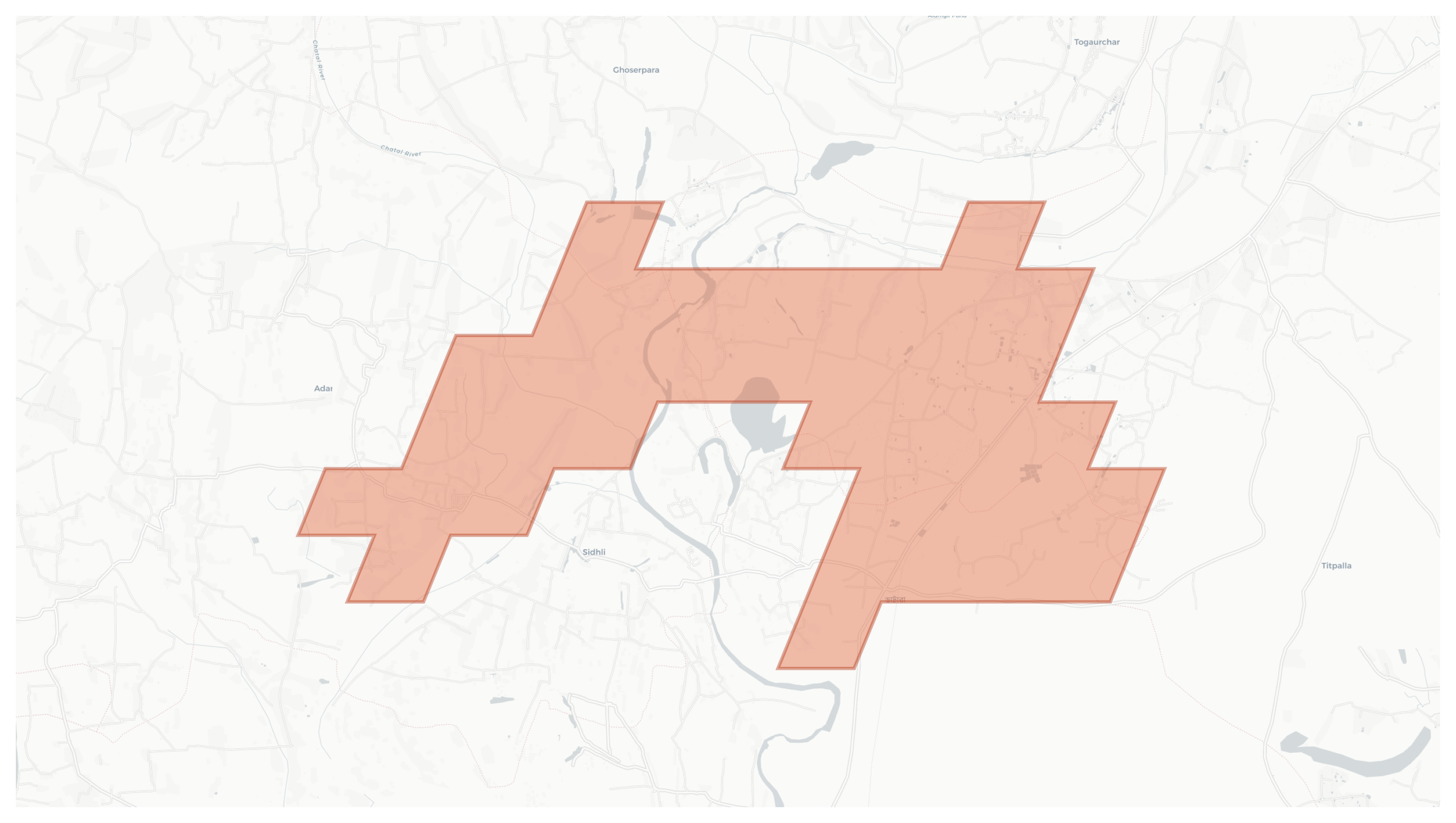 Bhatara geographic map