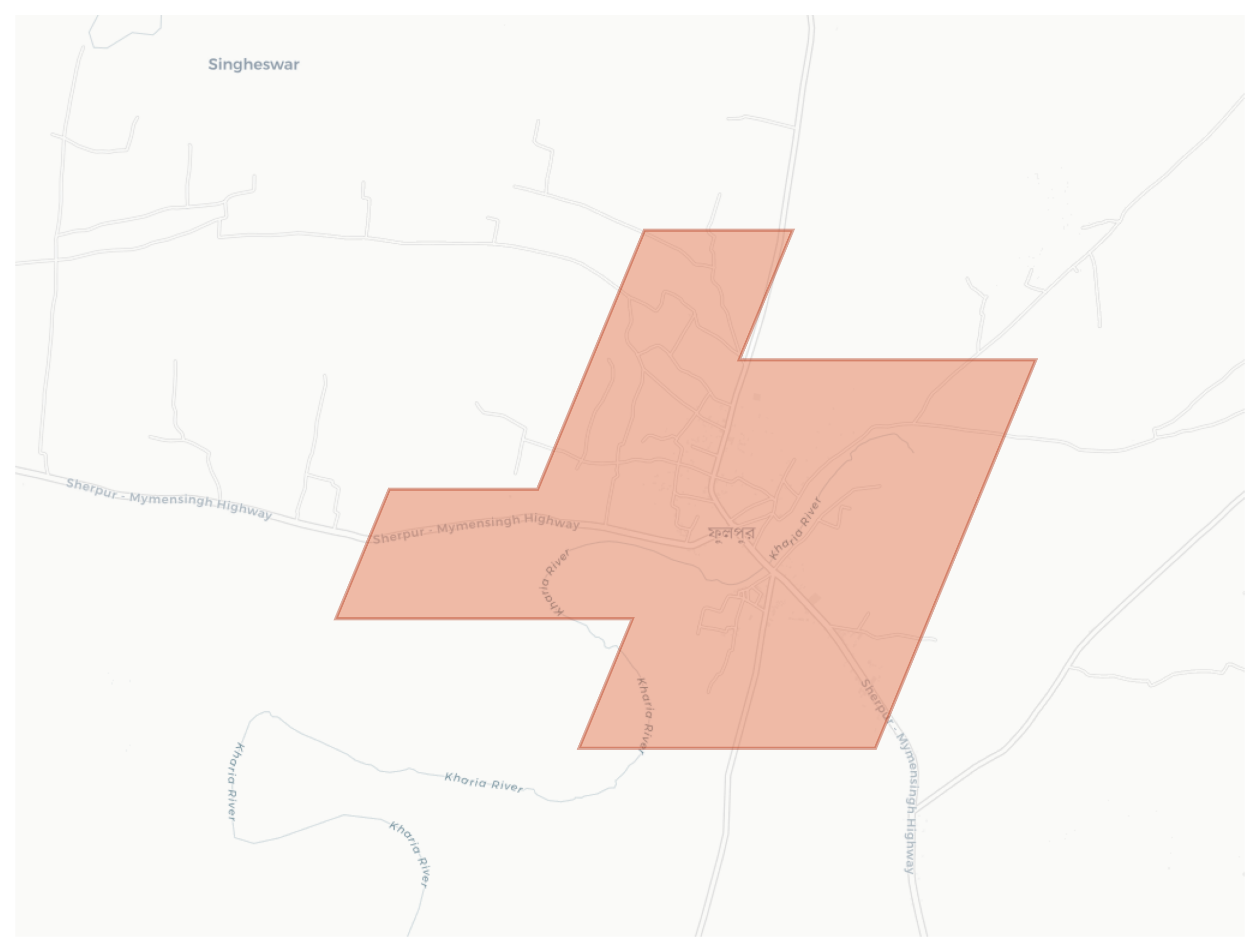 Phulpur geographic map