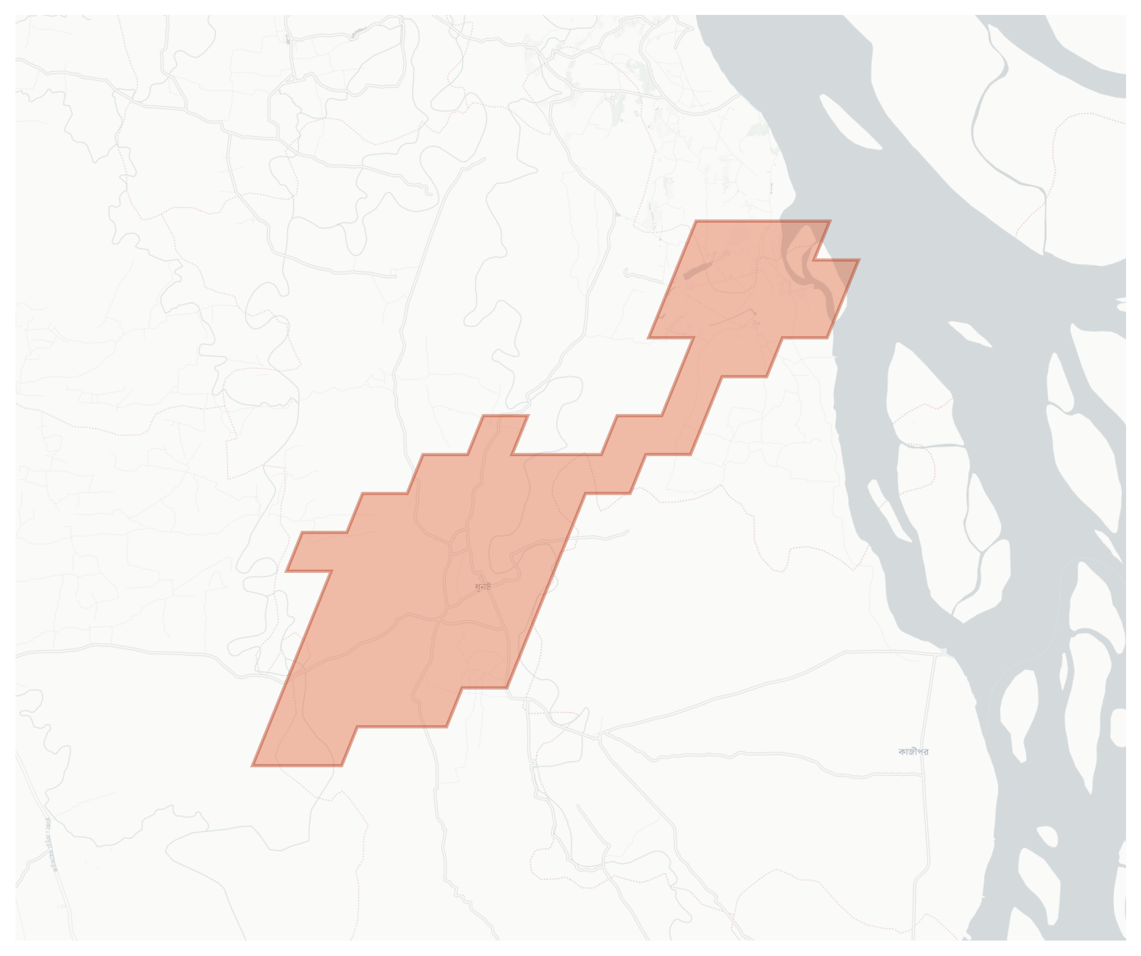 Dhunat geographic map