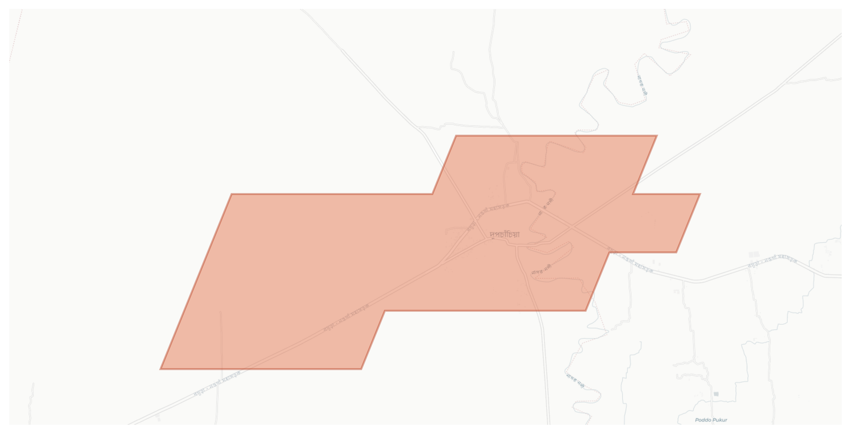 Dupchachia geographic map