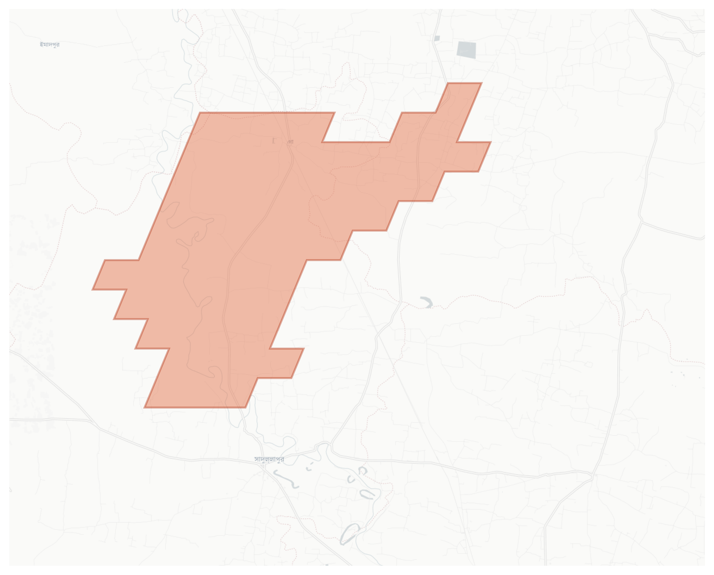 Naldanga geographic map