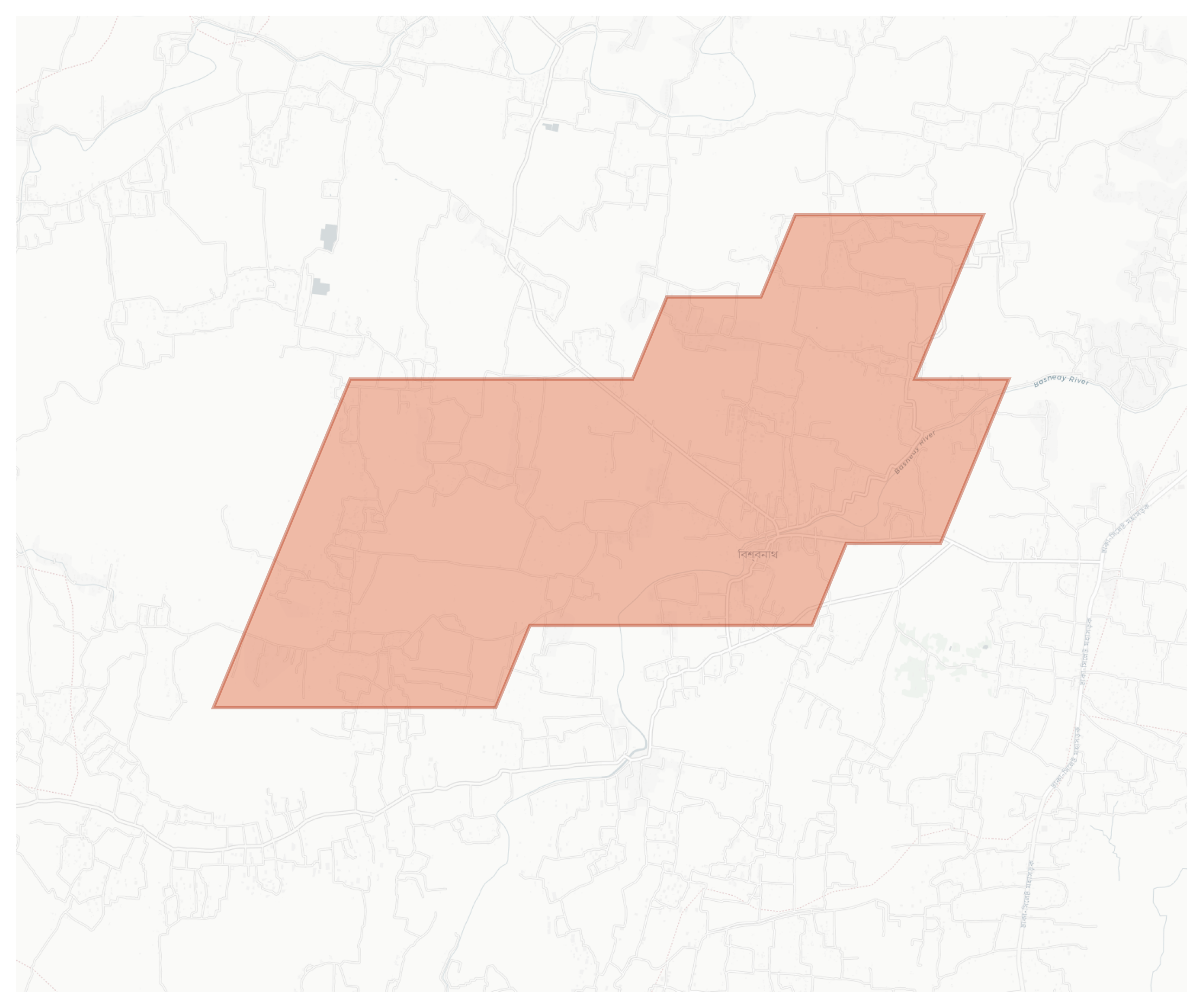 বিশ্বনাথ - Biswanath geographic map