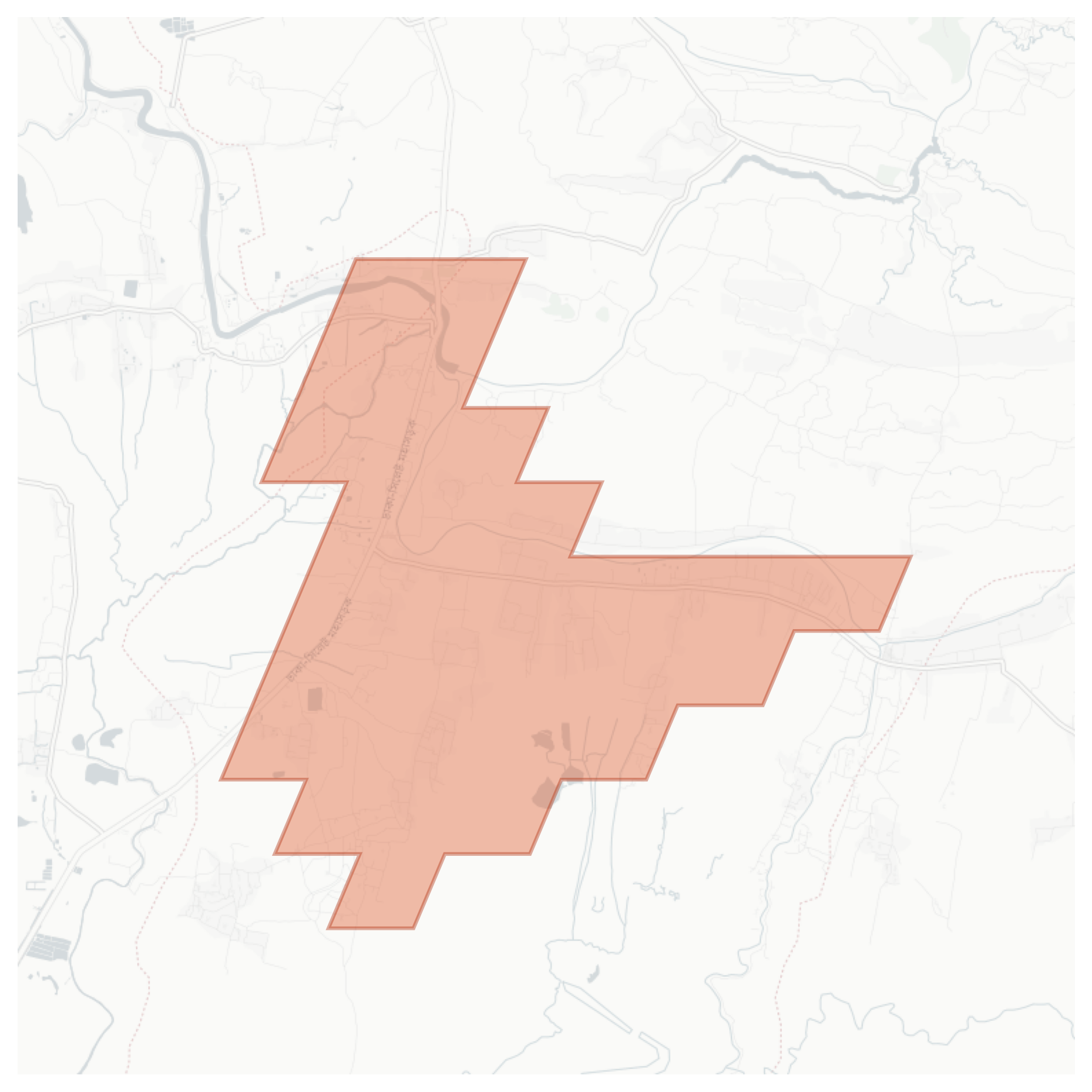 Darbasta geographic map