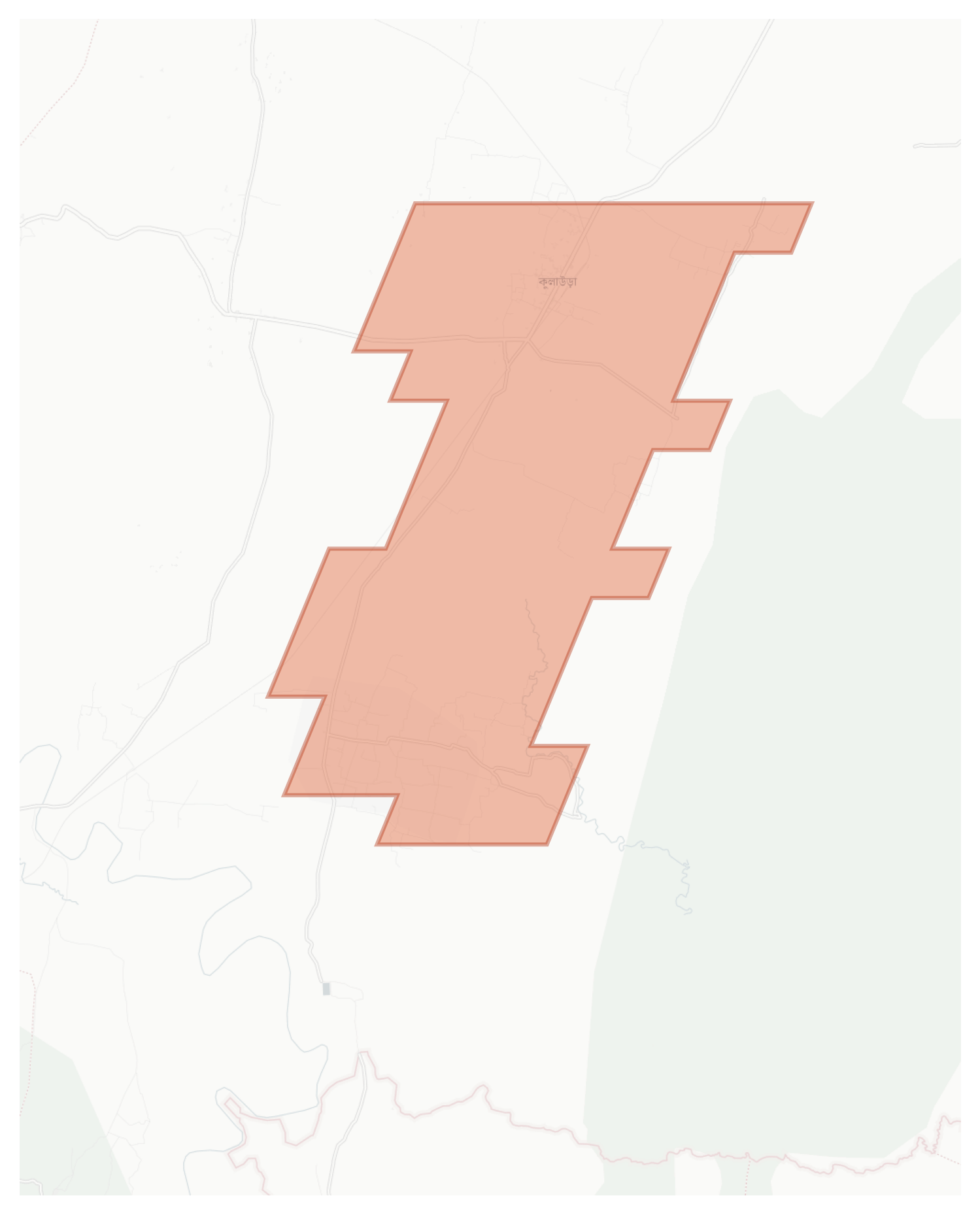 Kulaura geographic map