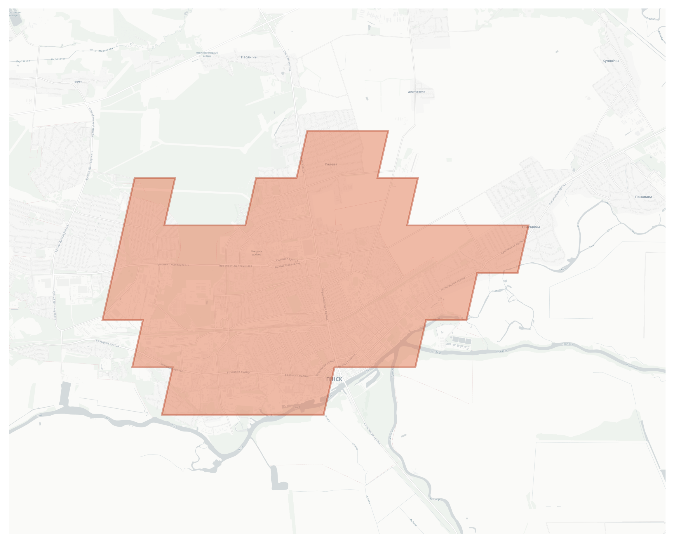Haleva geographic map