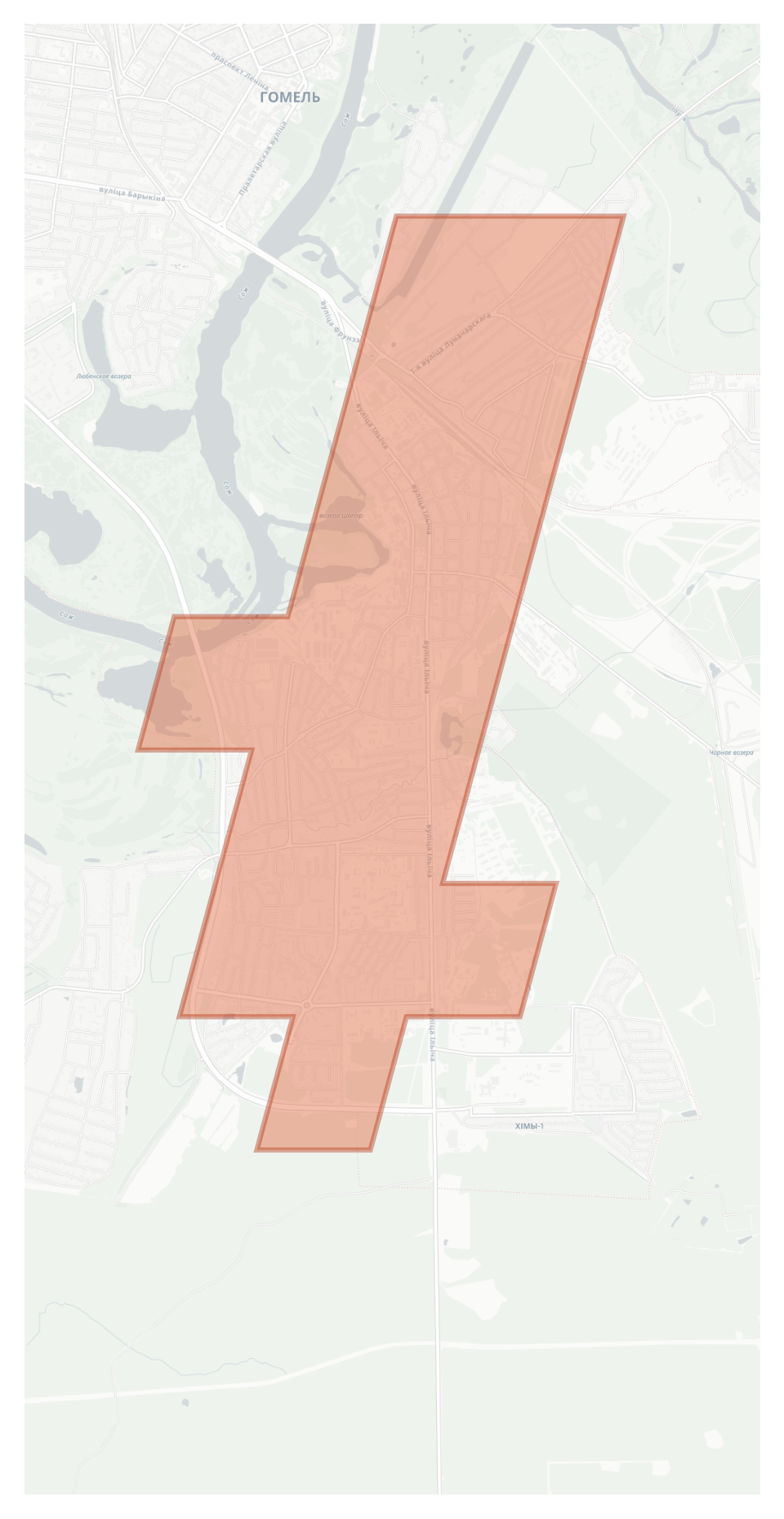 Чапаева geographic map