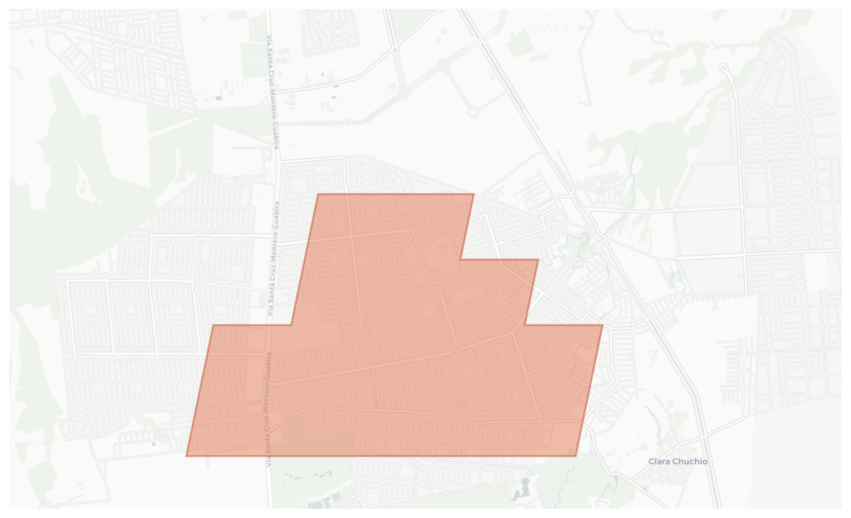 Satelite Norte geographic map
