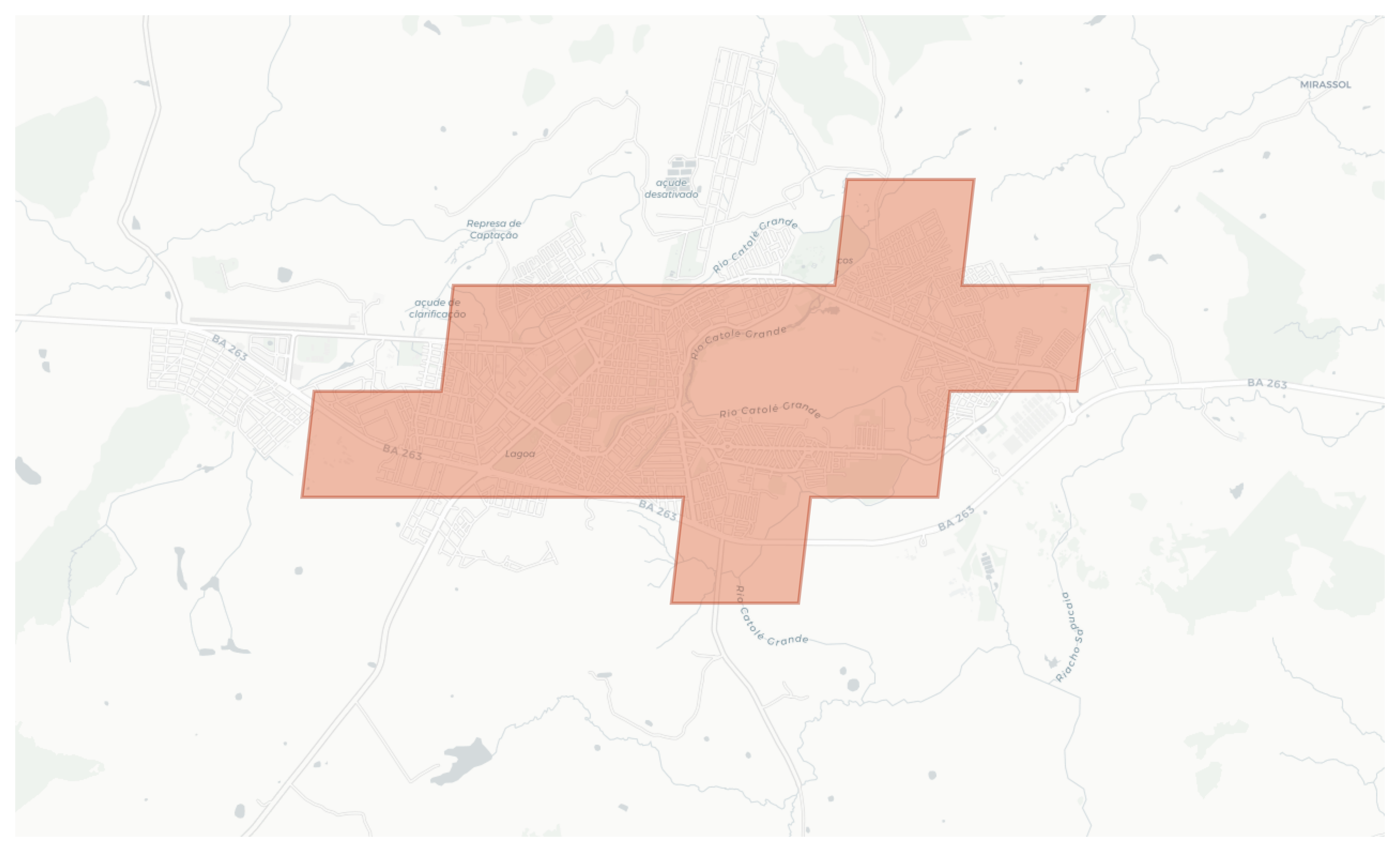Itapetinga geographic map