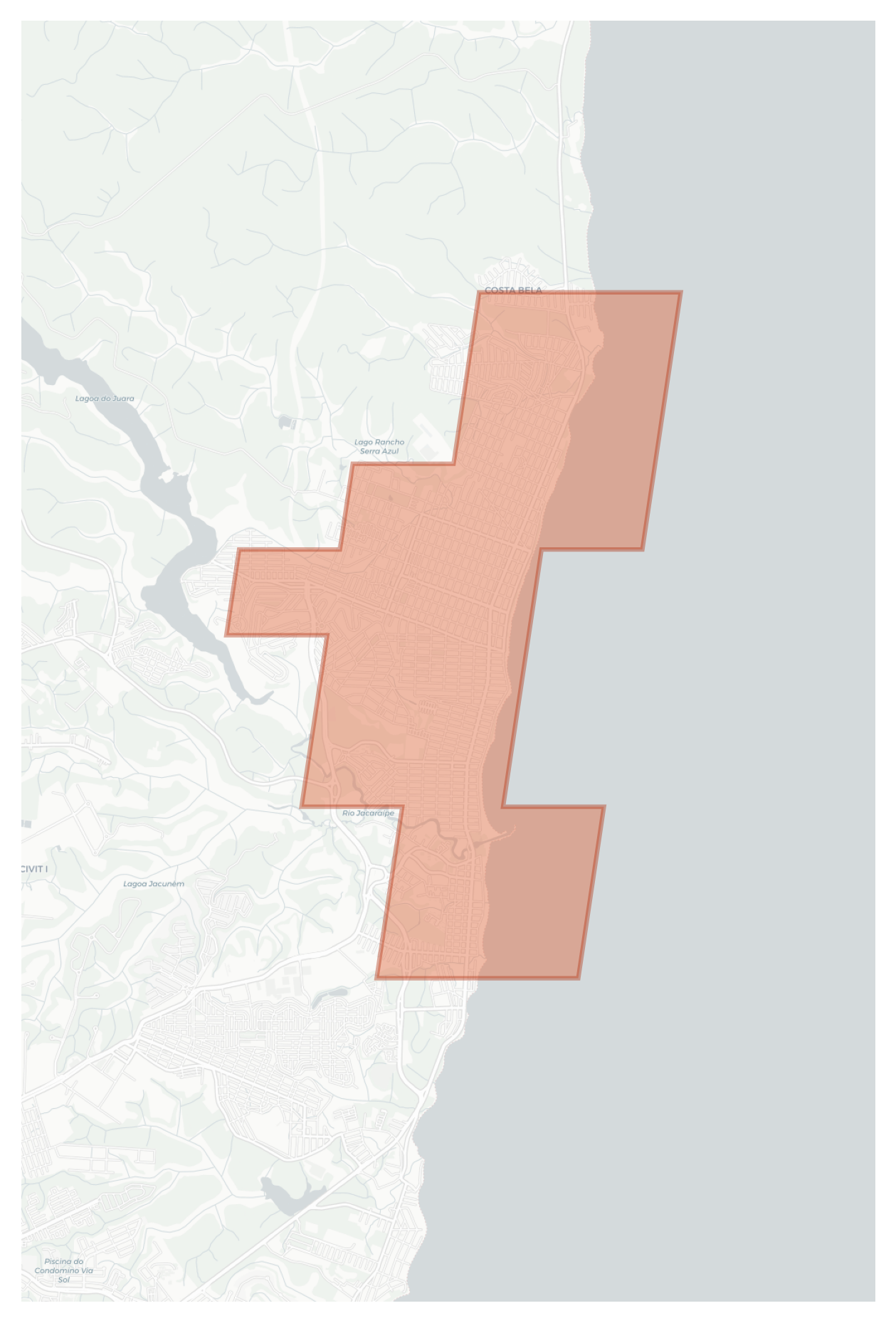 Fazenda Zucchi geographic map