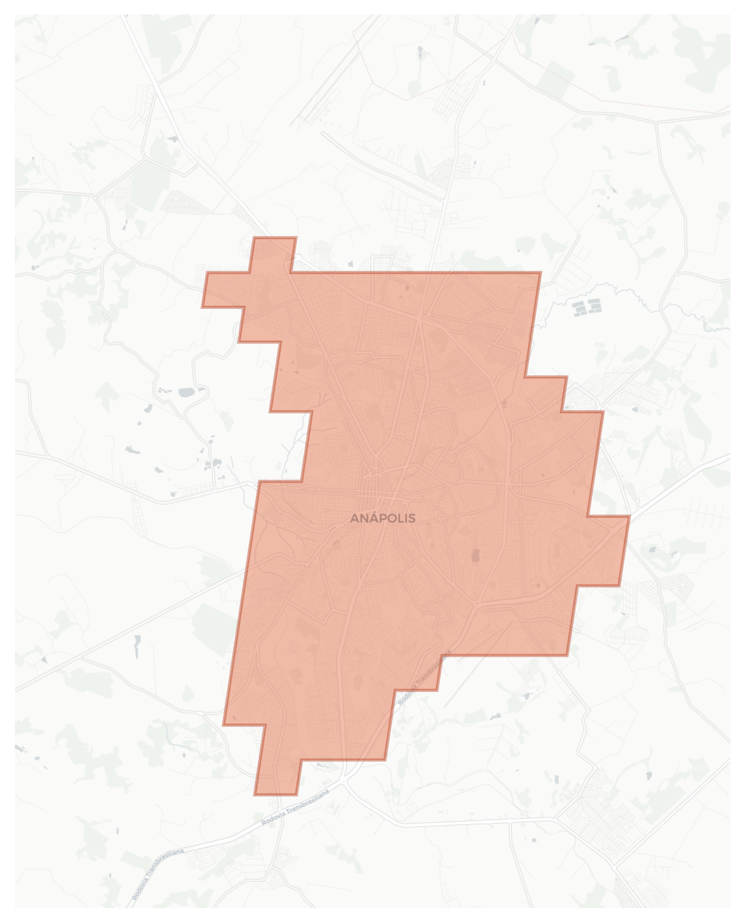 Anápolis geographic map