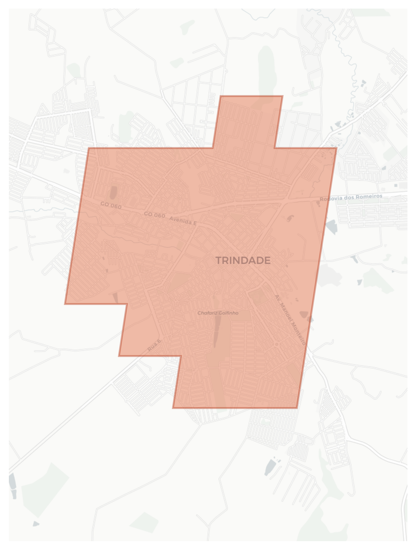 Trindade geographic map