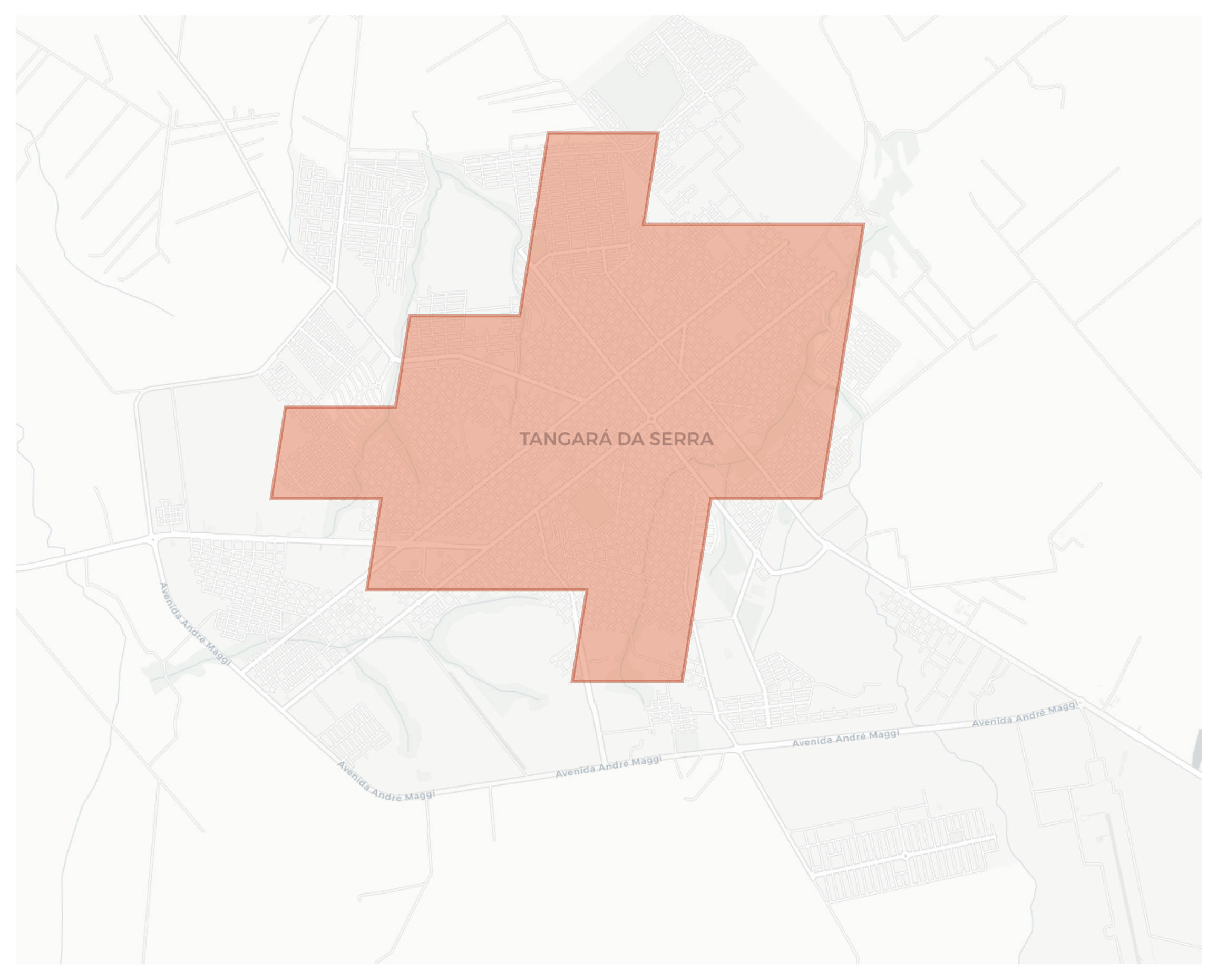 Tangará da Serra geographic map