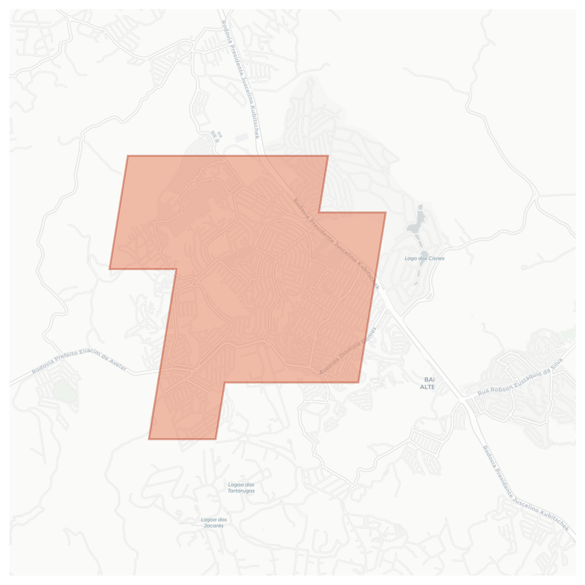 Fazenda Castro geographic map