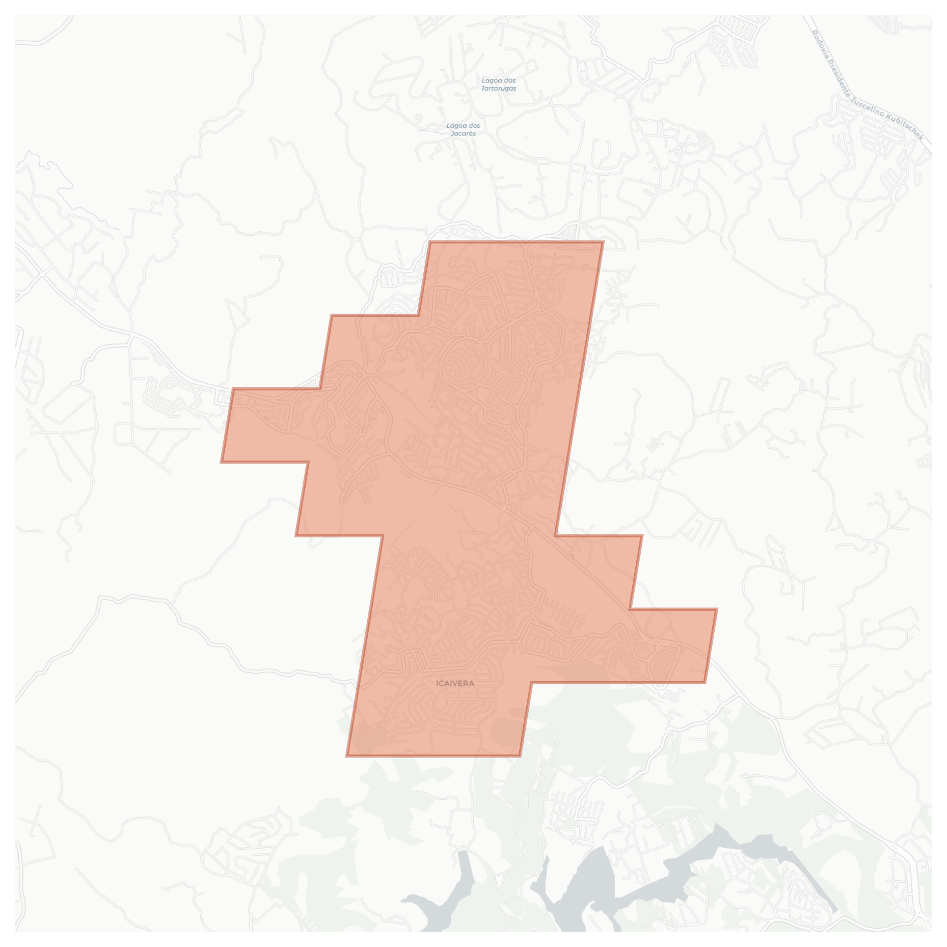 Icaivera geographic map