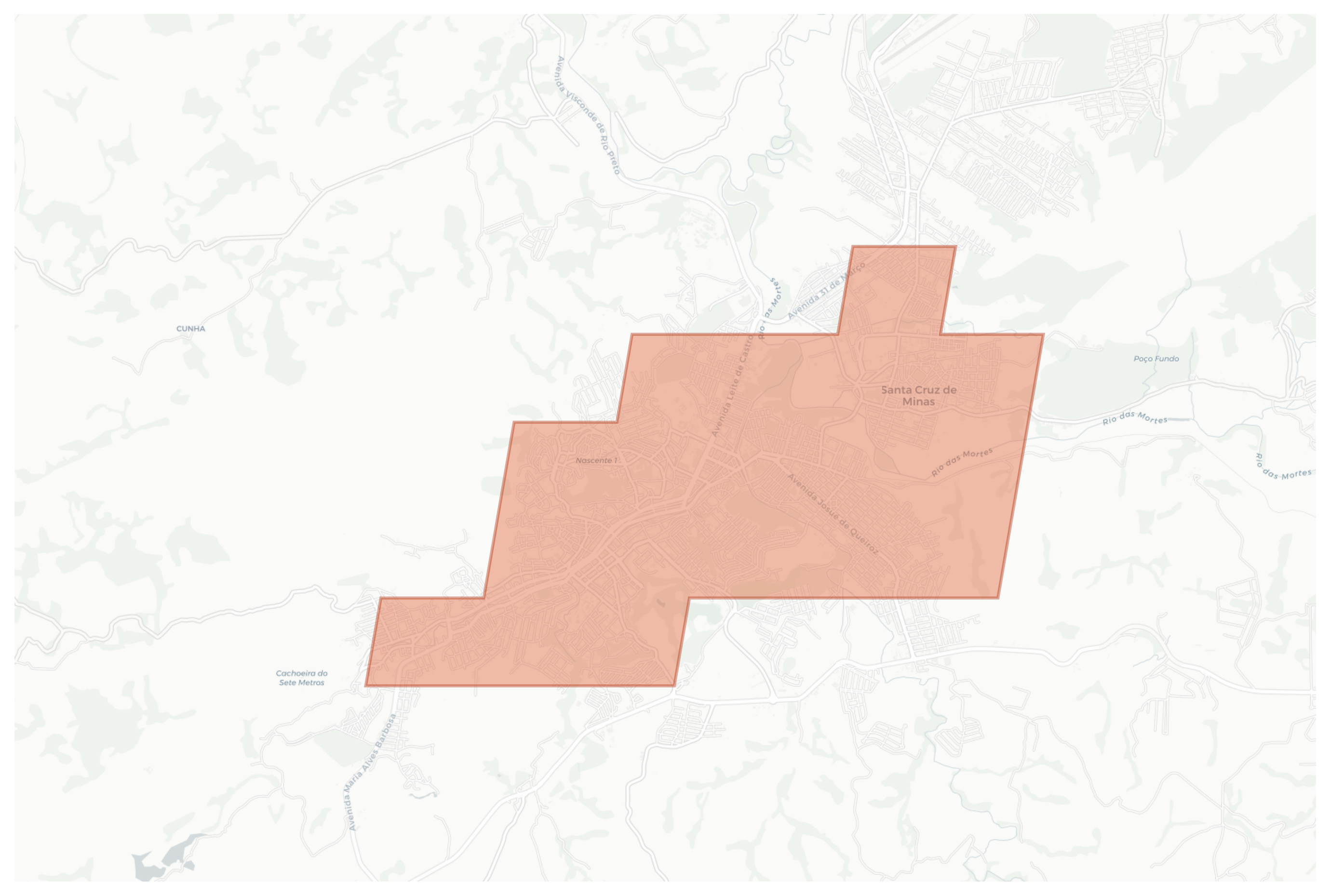 São João del-Rei geographic map