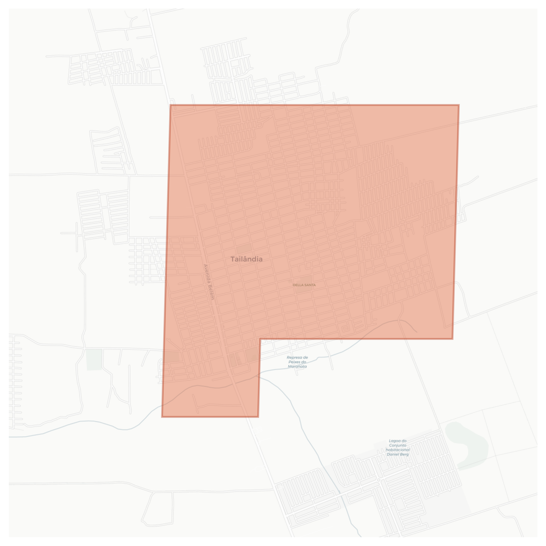 Tailândia geographic map