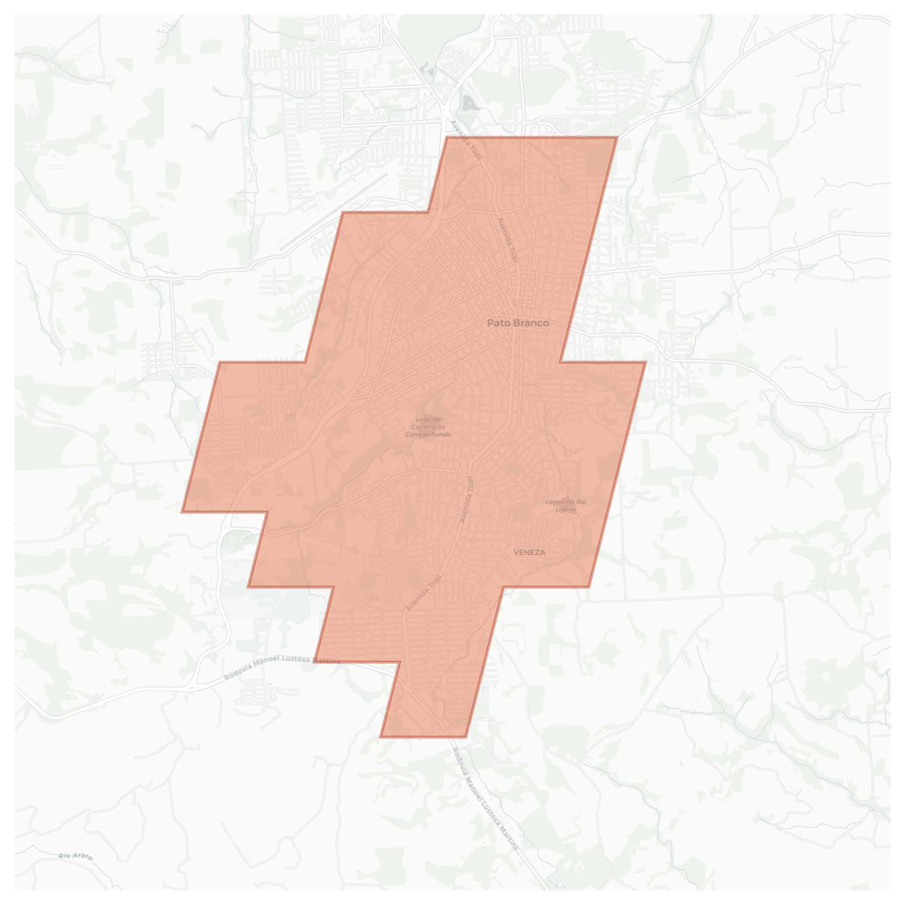 Pato Branco geographic map
