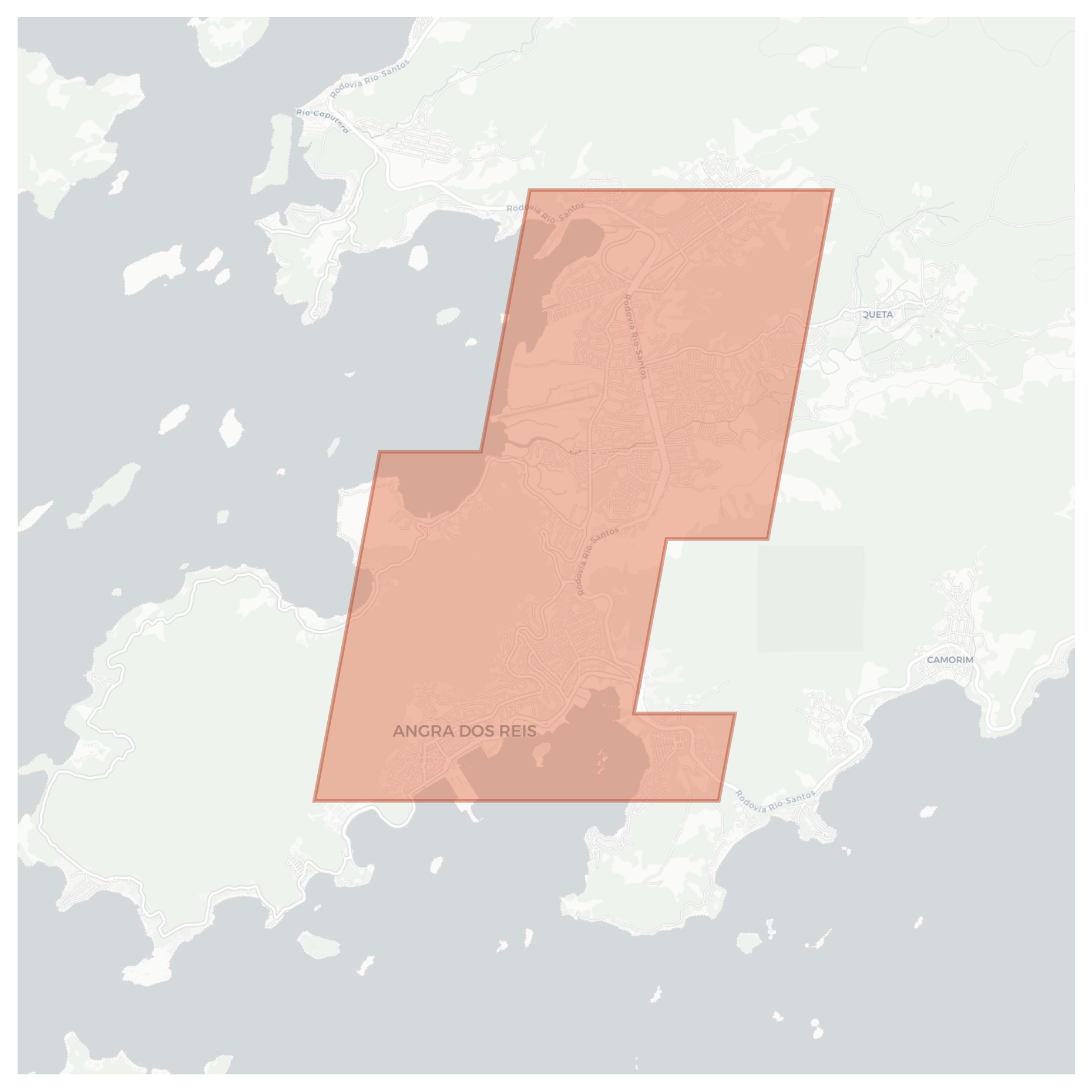 Angra dos Reis geographic map