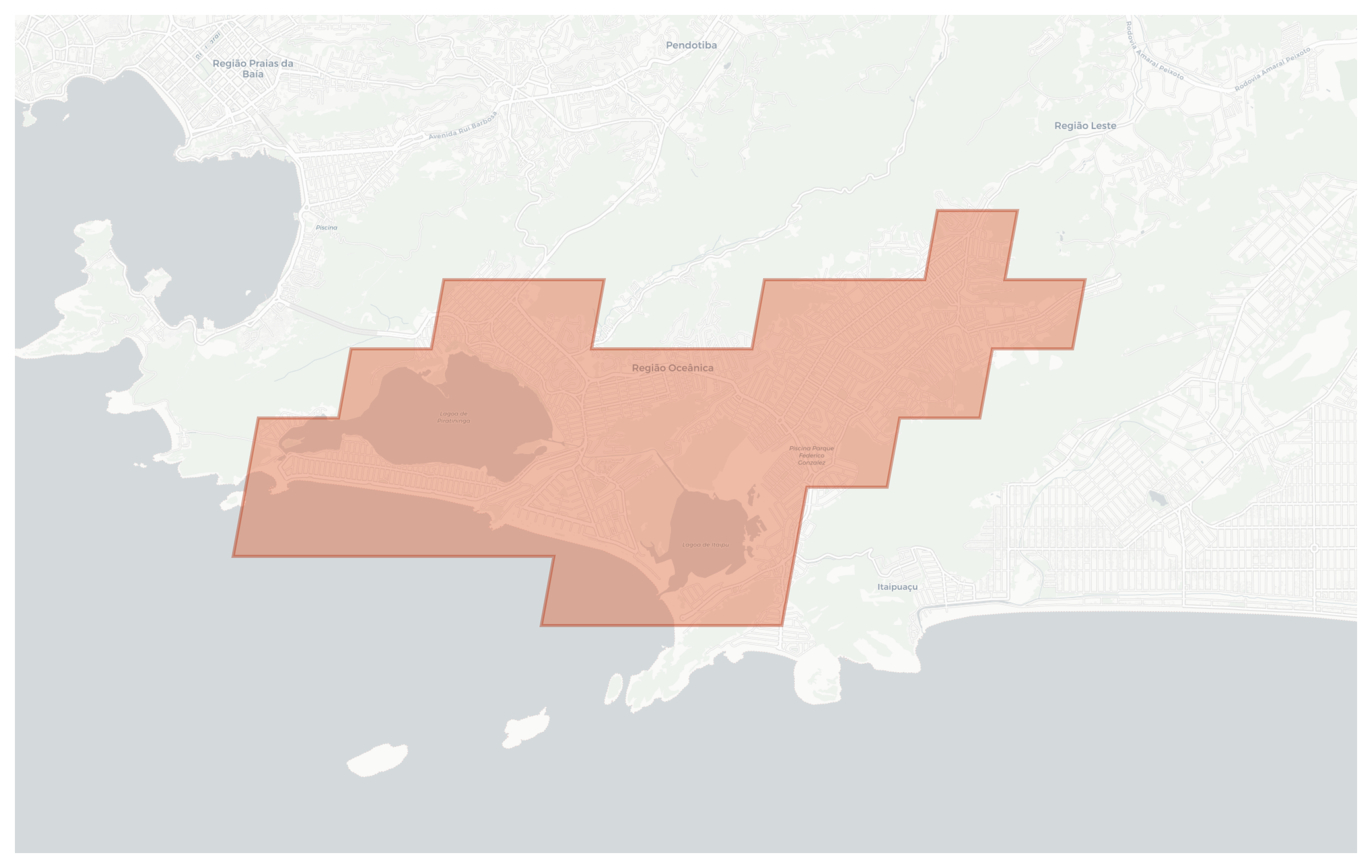 Região Oceânica geographic map
