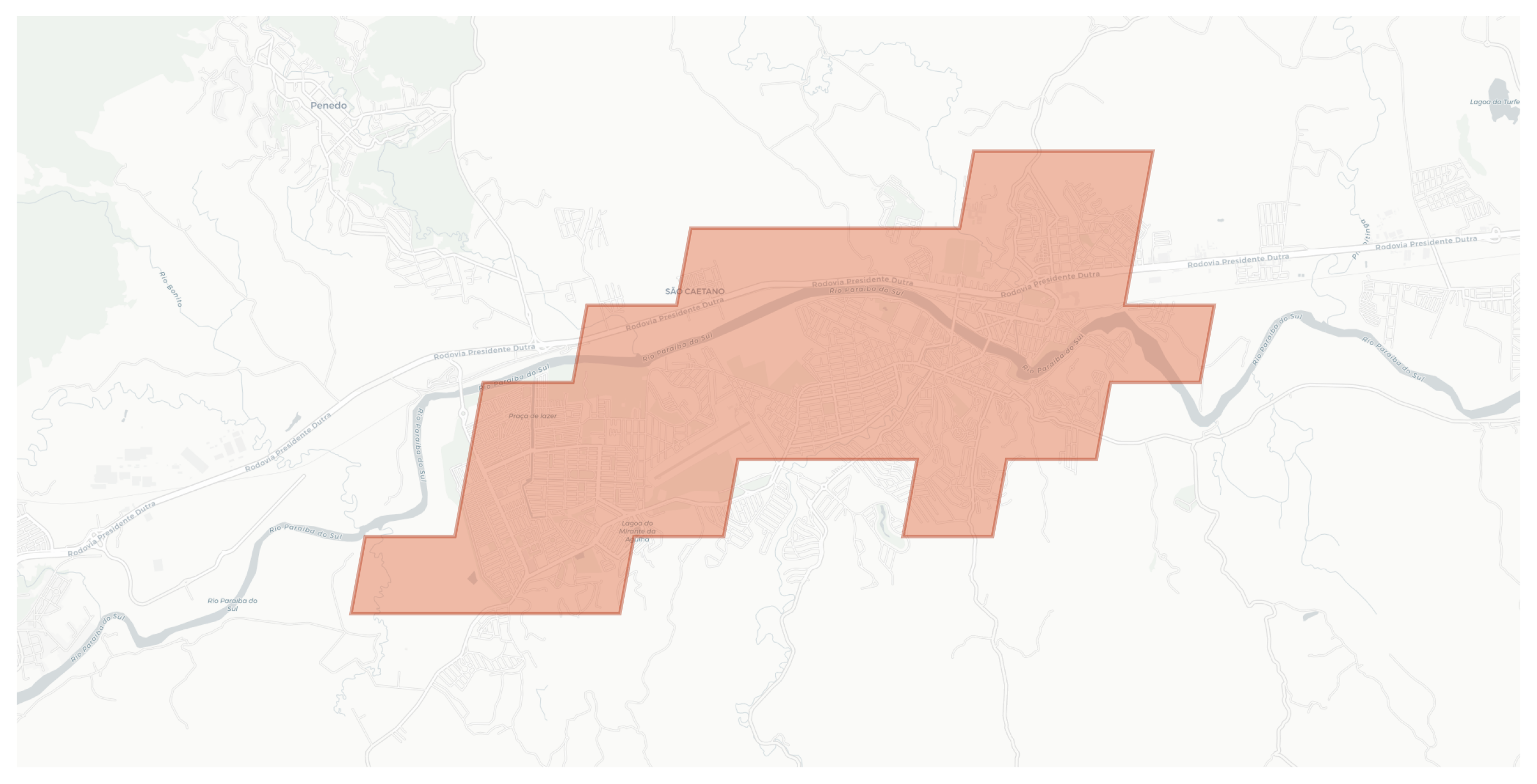 Resende geographic map